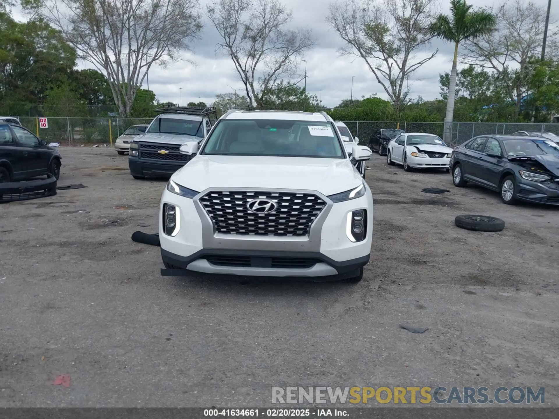 13 Photograph of a damaged car KM8R44HE8NU473904 HYUNDAI PALISADE 2022