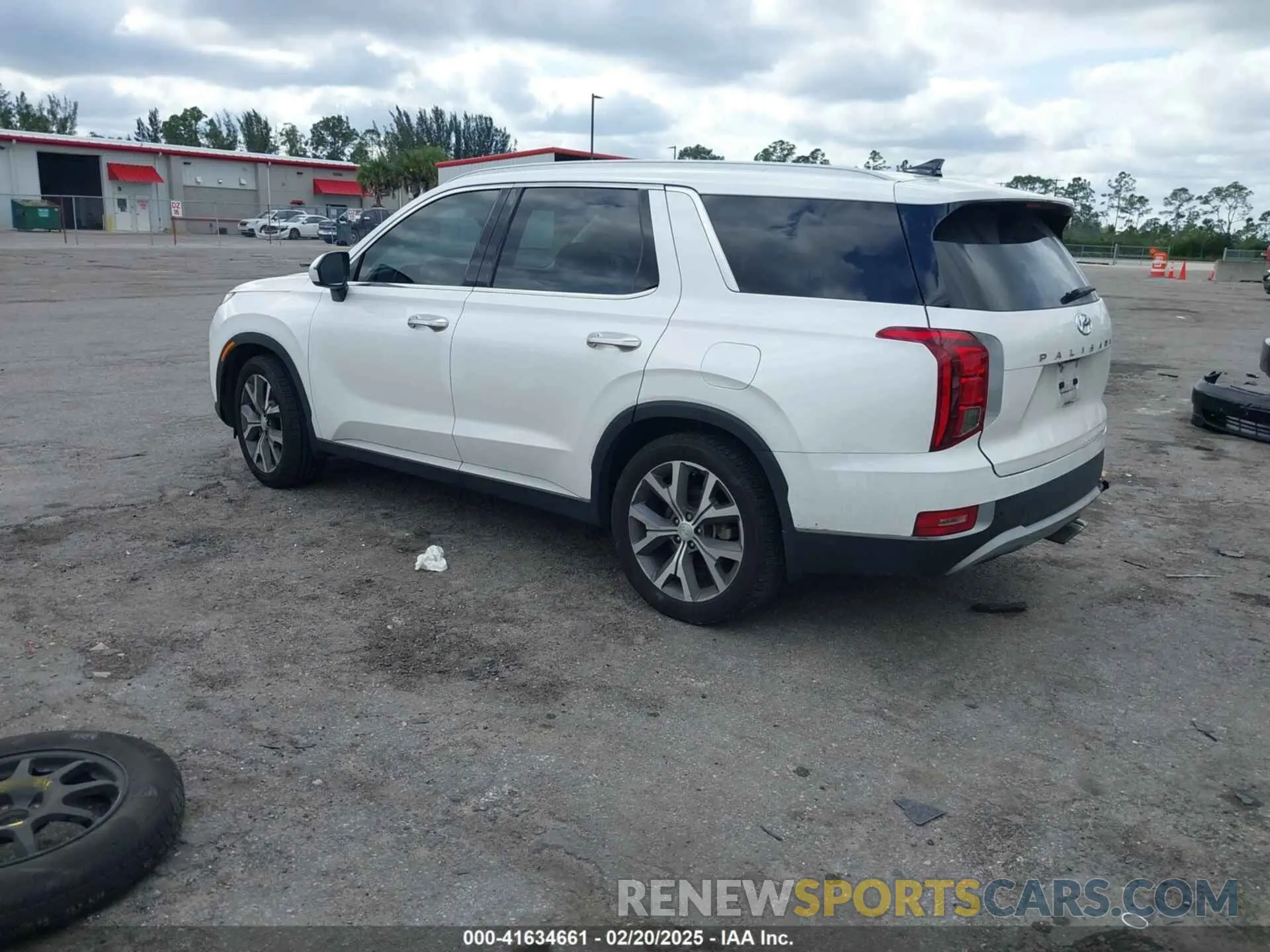 3 Photograph of a damaged car KM8R44HE8NU473904 HYUNDAI PALISADE 2022