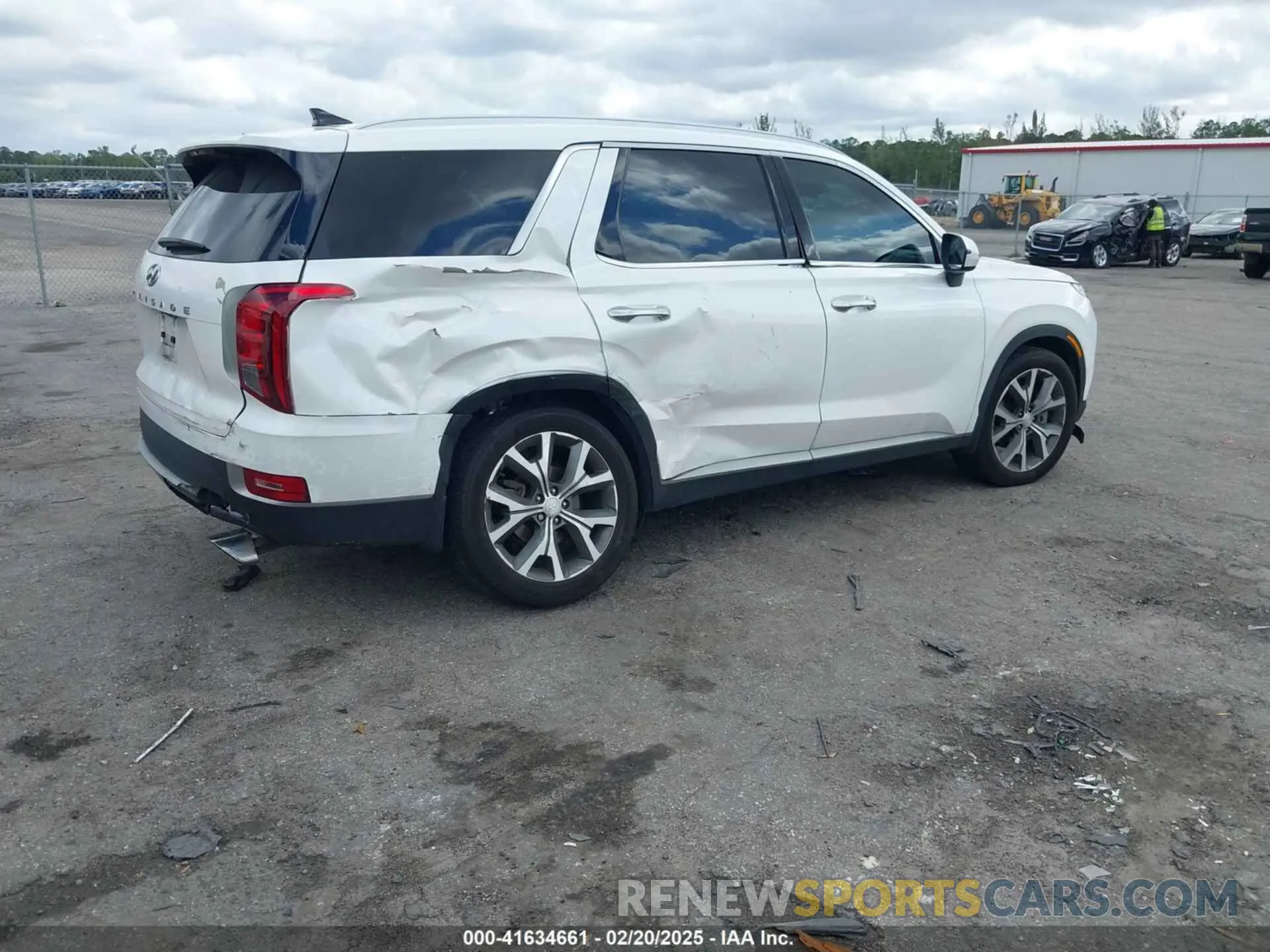 4 Photograph of a damaged car KM8R44HE8NU473904 HYUNDAI PALISADE 2022