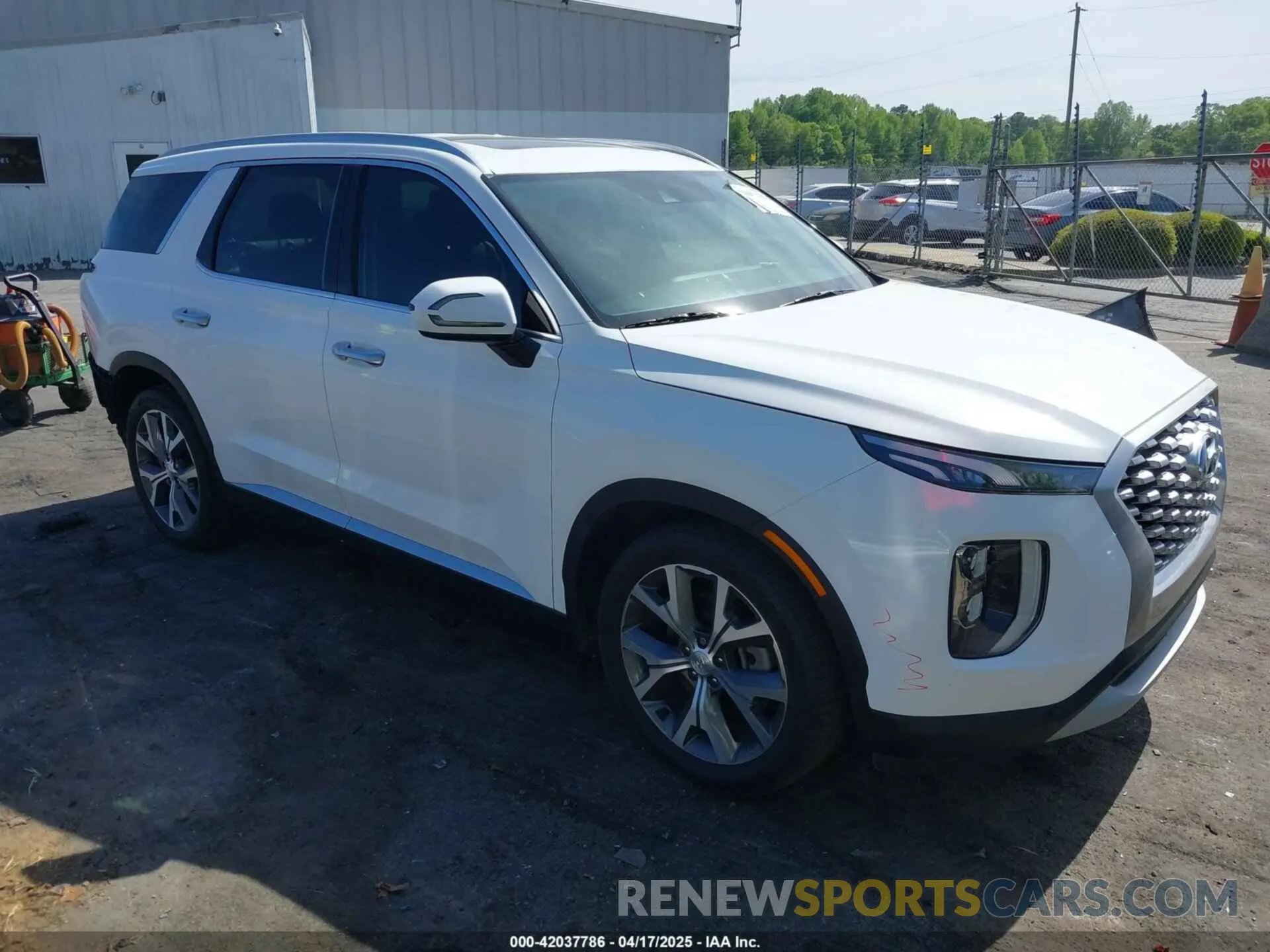 1 Photograph of a damaged car KM8R44HEXNU473984 HYUNDAI PALISADE 2022