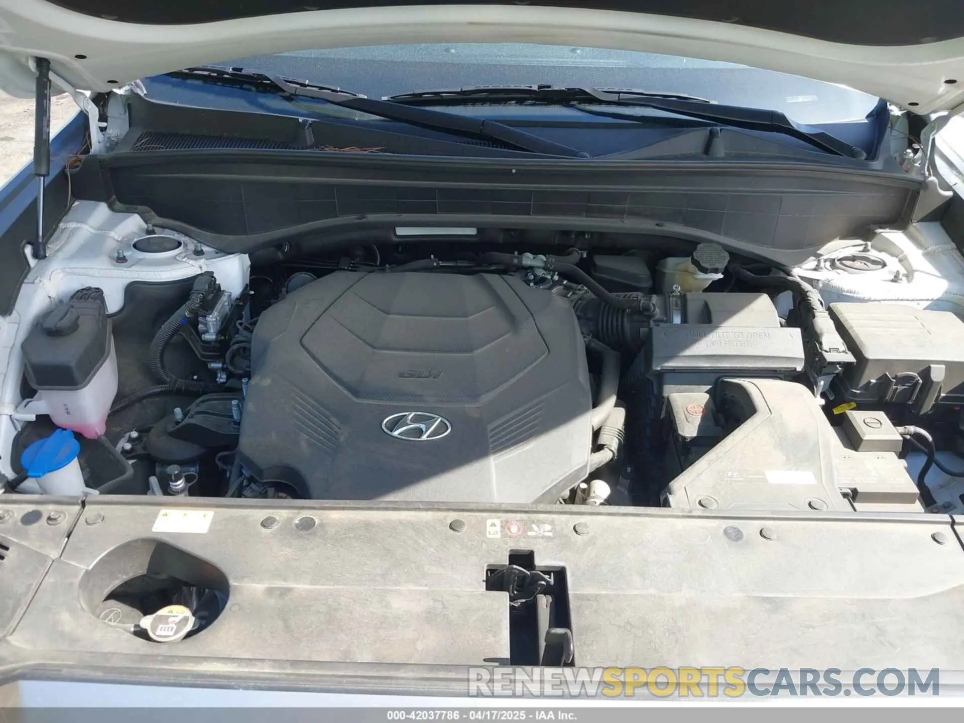 10 Photograph of a damaged car KM8R44HEXNU473984 HYUNDAI PALISADE 2022