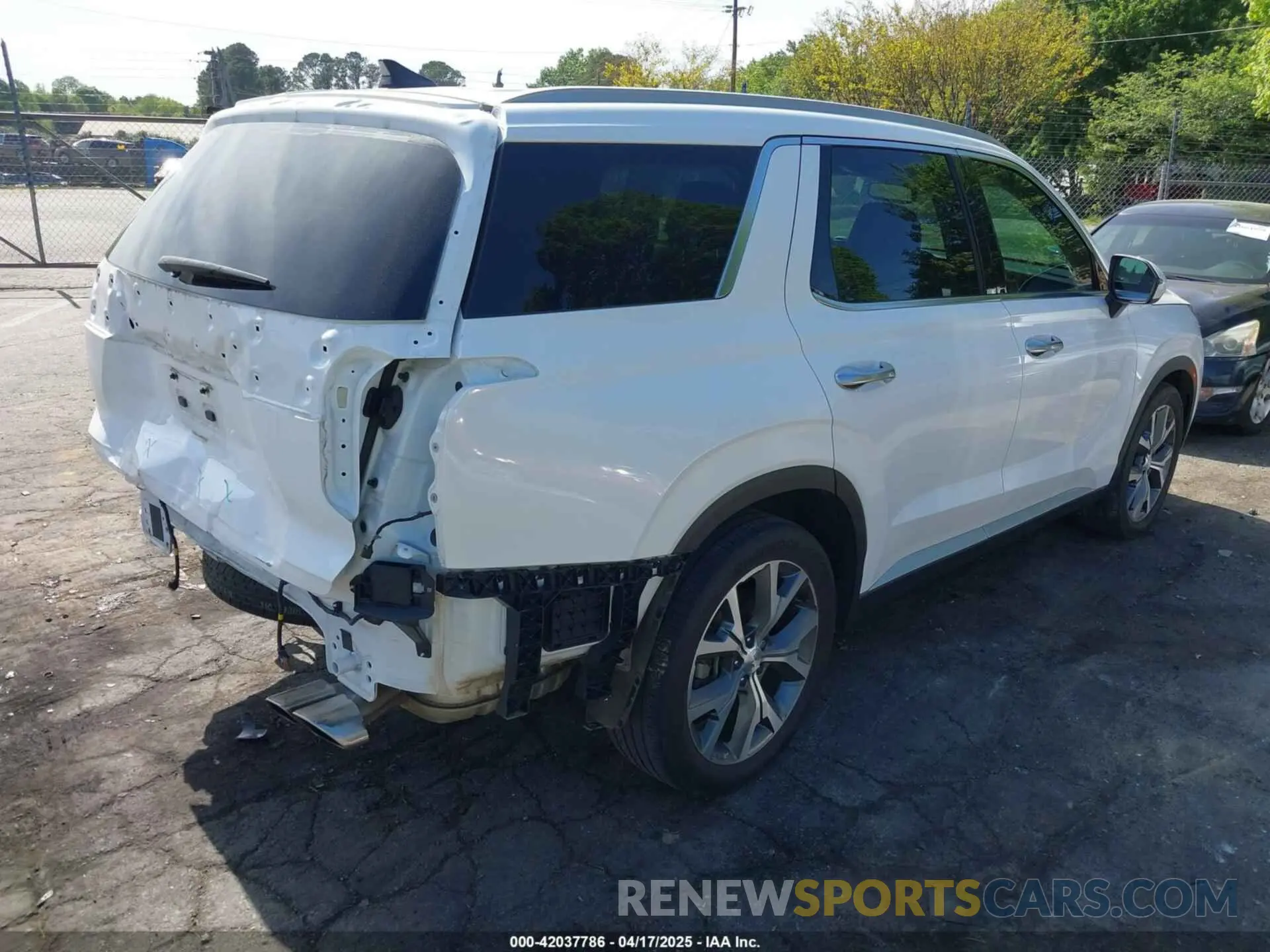 4 Photograph of a damaged car KM8R44HEXNU473984 HYUNDAI PALISADE 2022