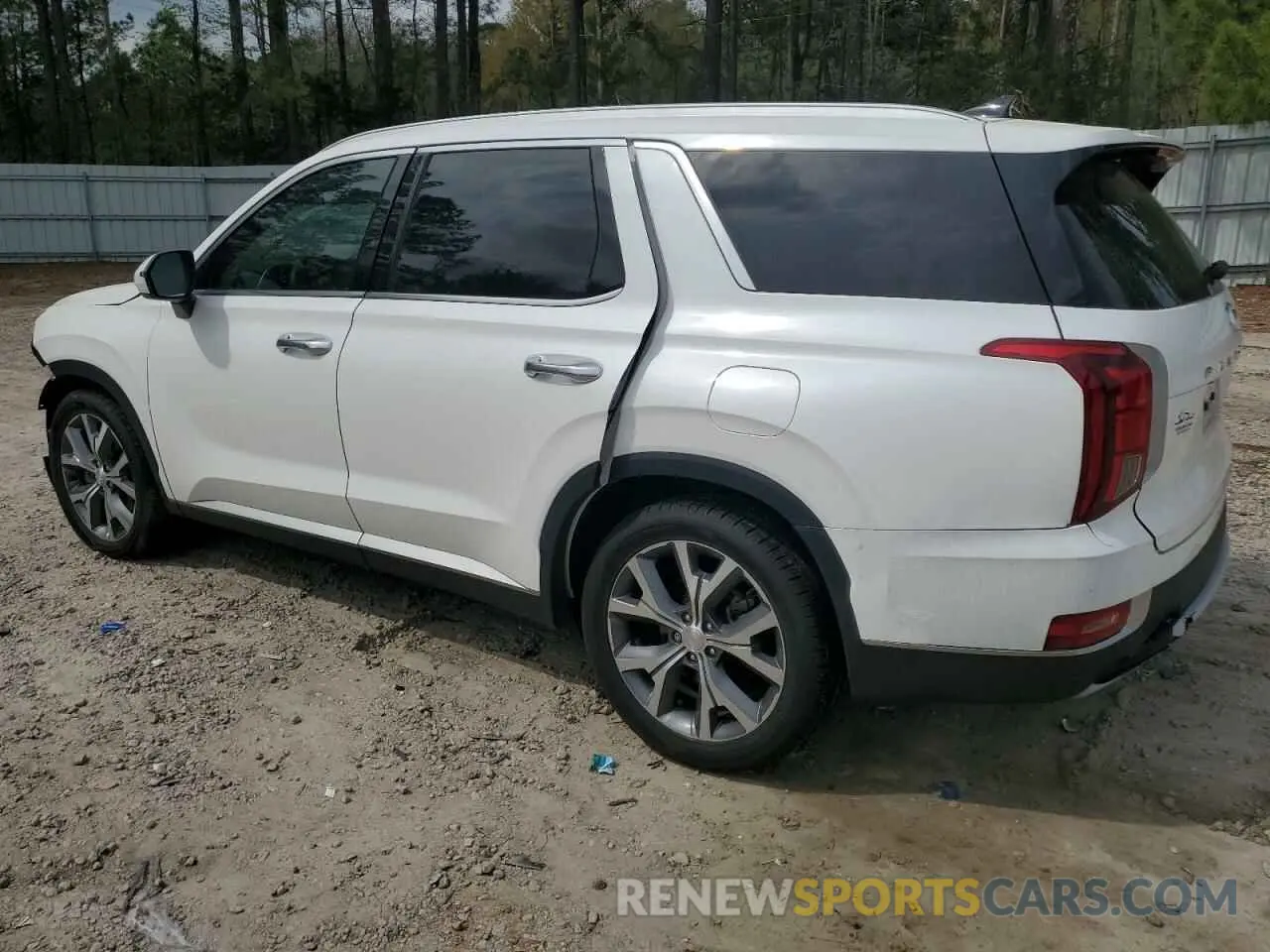 2 Photograph of a damaged car KM8R4DHE0NU340439 HYUNDAI PALISADE 2022
