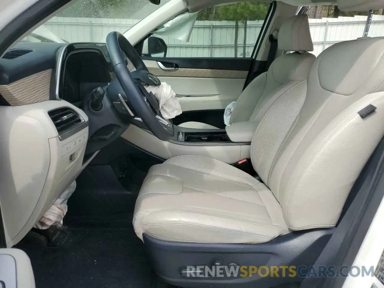7 Photograph of a damaged car KM8R4DHE0NU340439 HYUNDAI PALISADE 2022