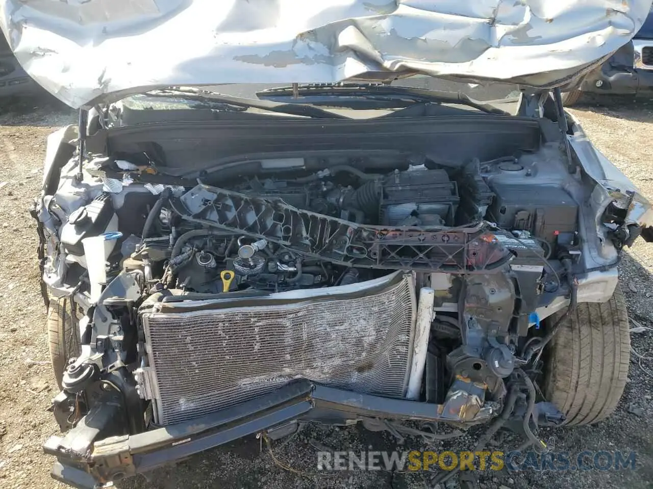 12 Photograph of a damaged car KM8R4DHE1NU347254 HYUNDAI PALISADE 2022