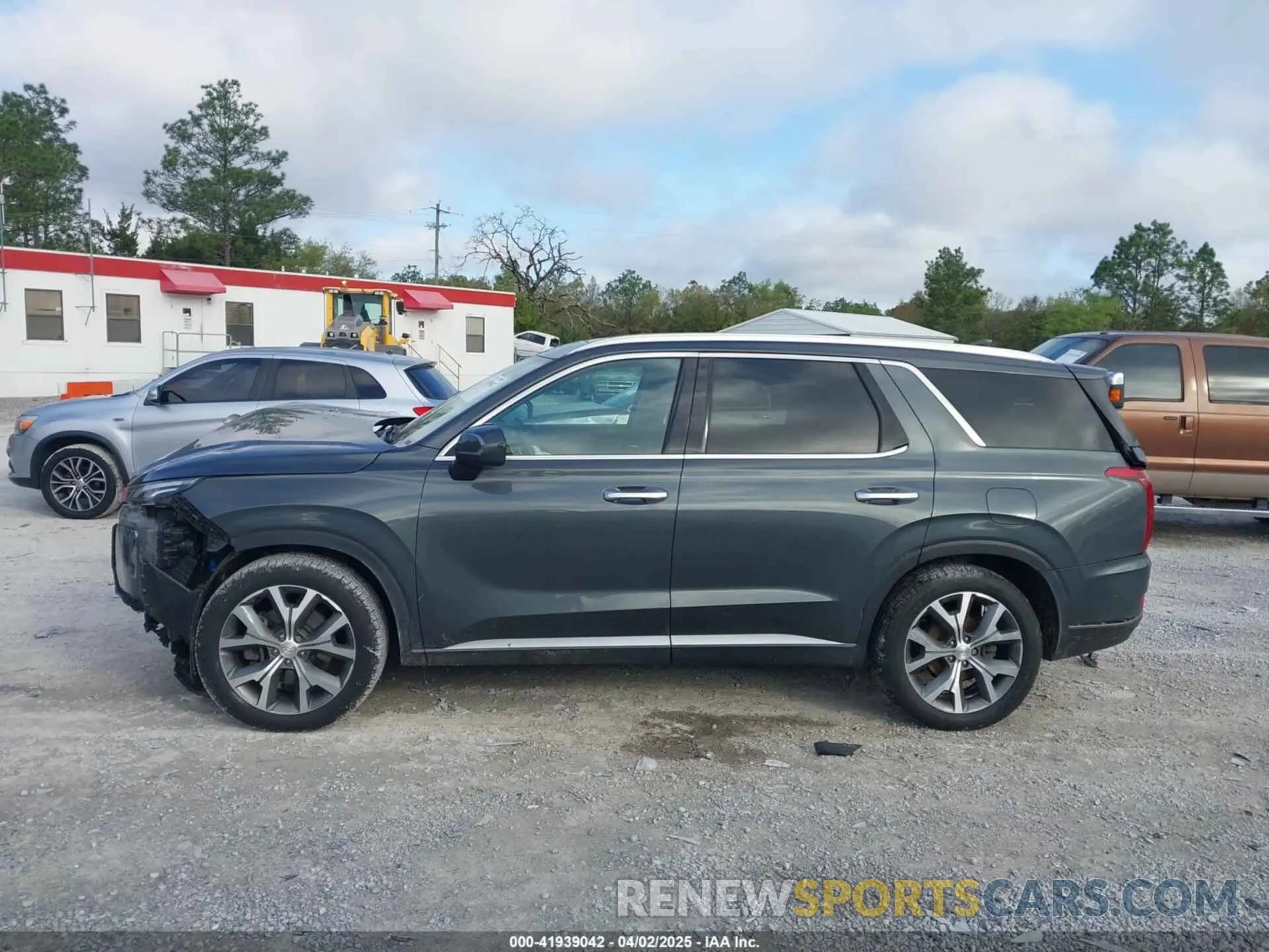 14 Photograph of a damaged car KM8R4DHE1NU418307 HYUNDAI PALISADE 2022