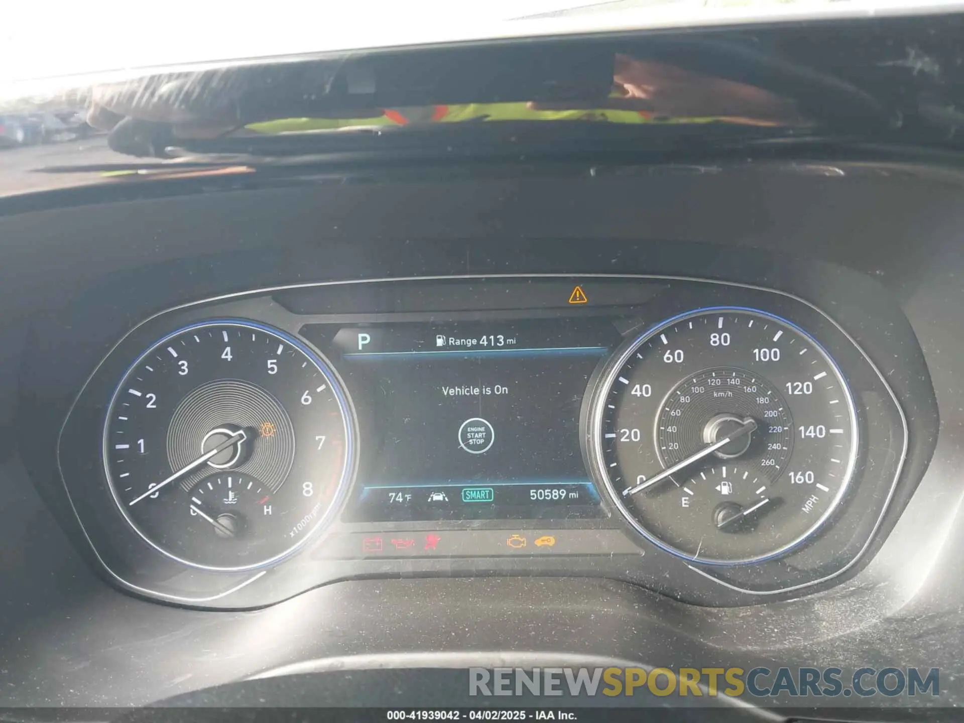 7 Photograph of a damaged car KM8R4DHE1NU418307 HYUNDAI PALISADE 2022