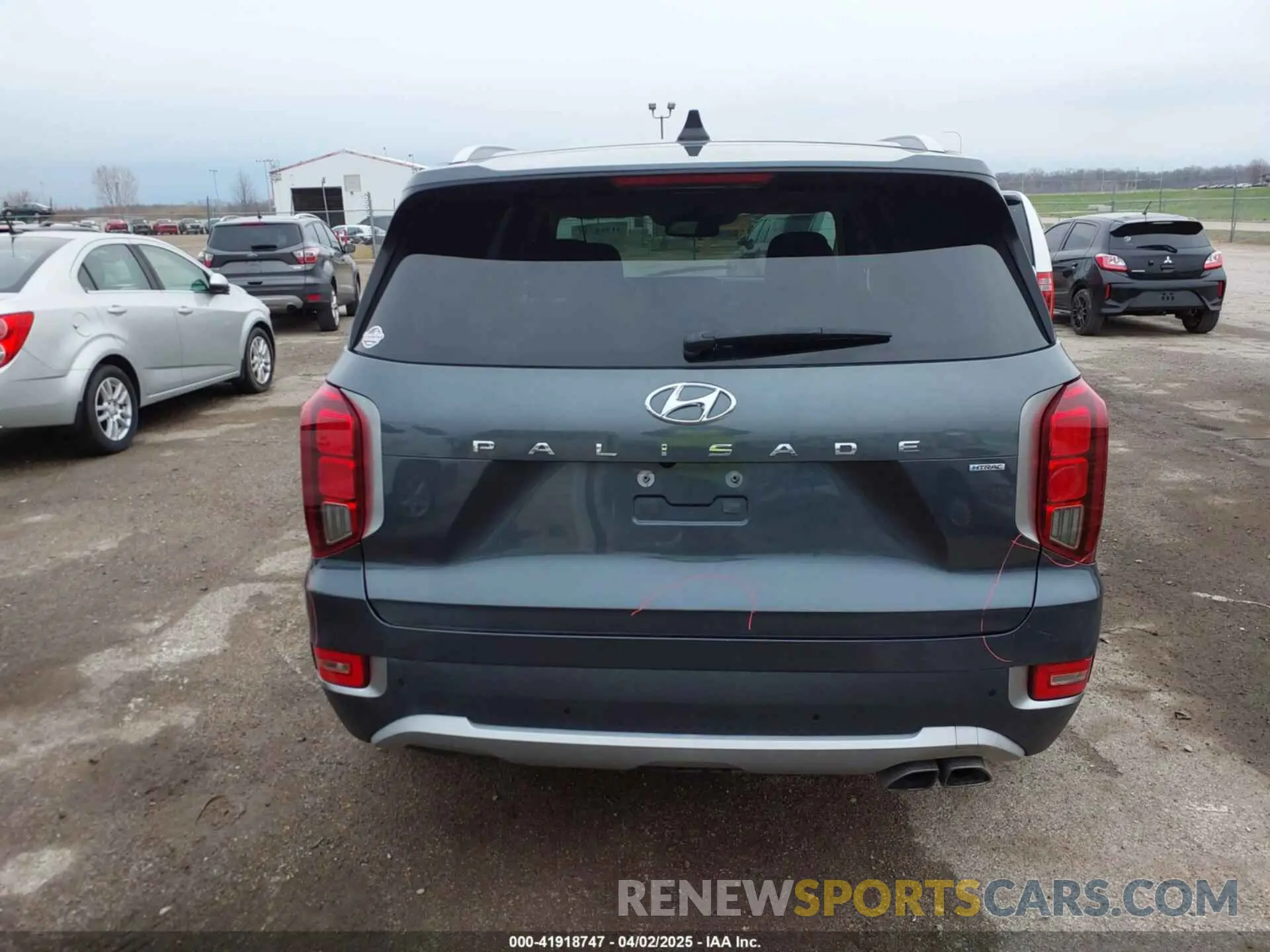 17 Photograph of a damaged car KM8R4DHE2NU460534 HYUNDAI PALISADE 2022