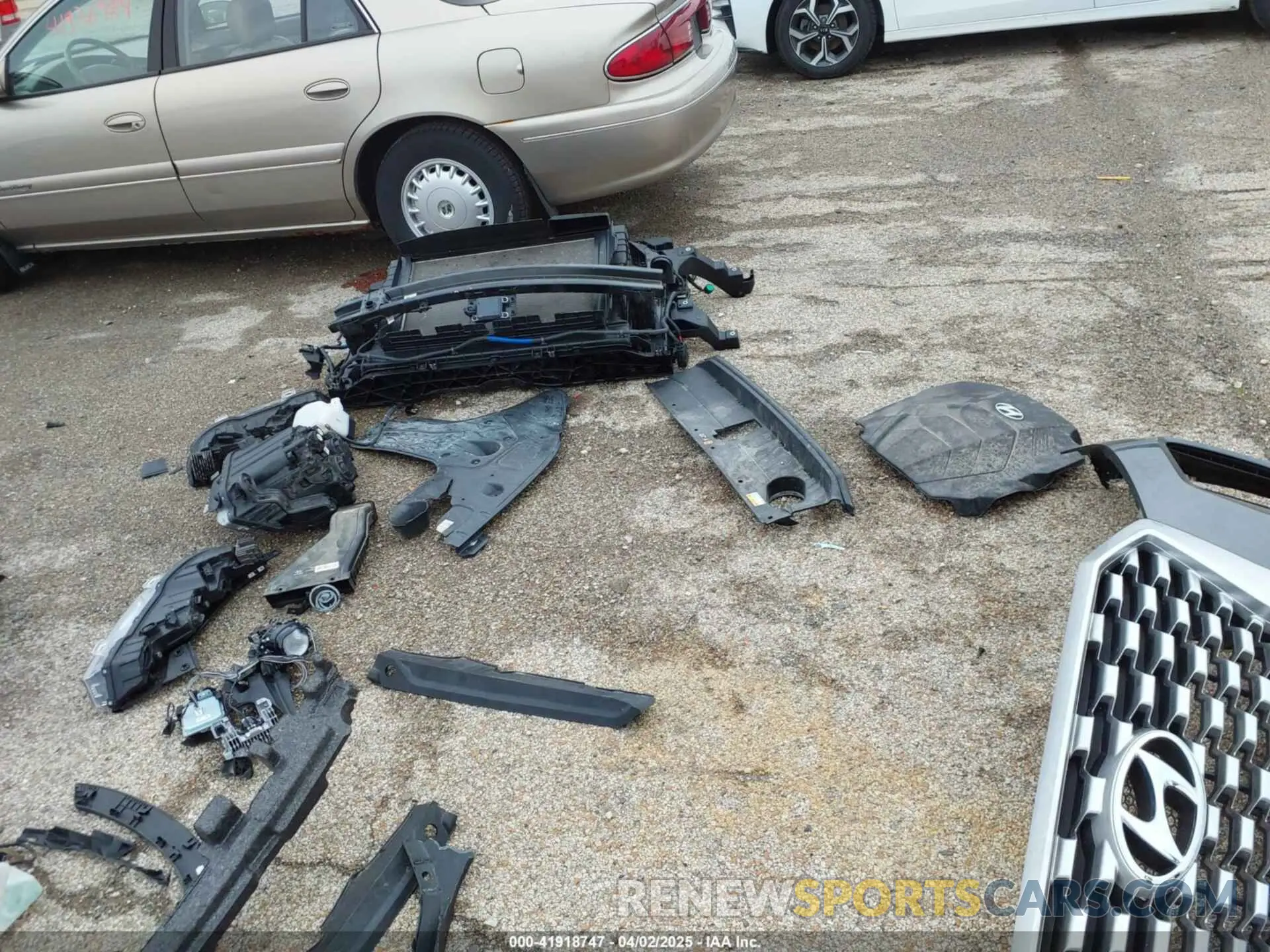 22 Photograph of a damaged car KM8R4DHE2NU460534 HYUNDAI PALISADE 2022