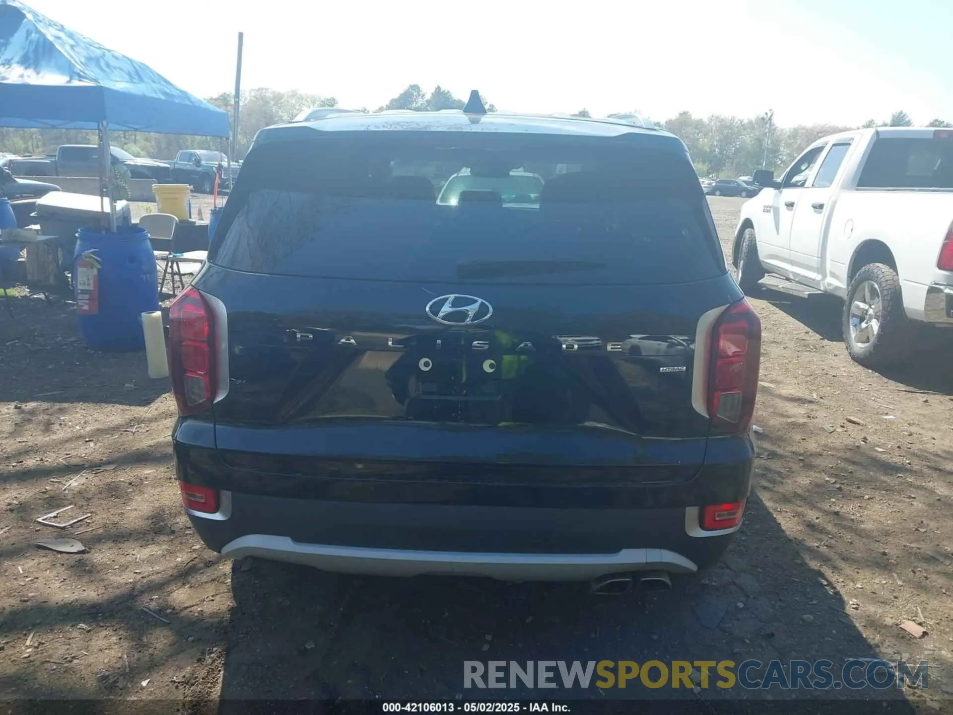 16 Photograph of a damaged car KM8R4DHE3NU365206 HYUNDAI PALISADE 2022
