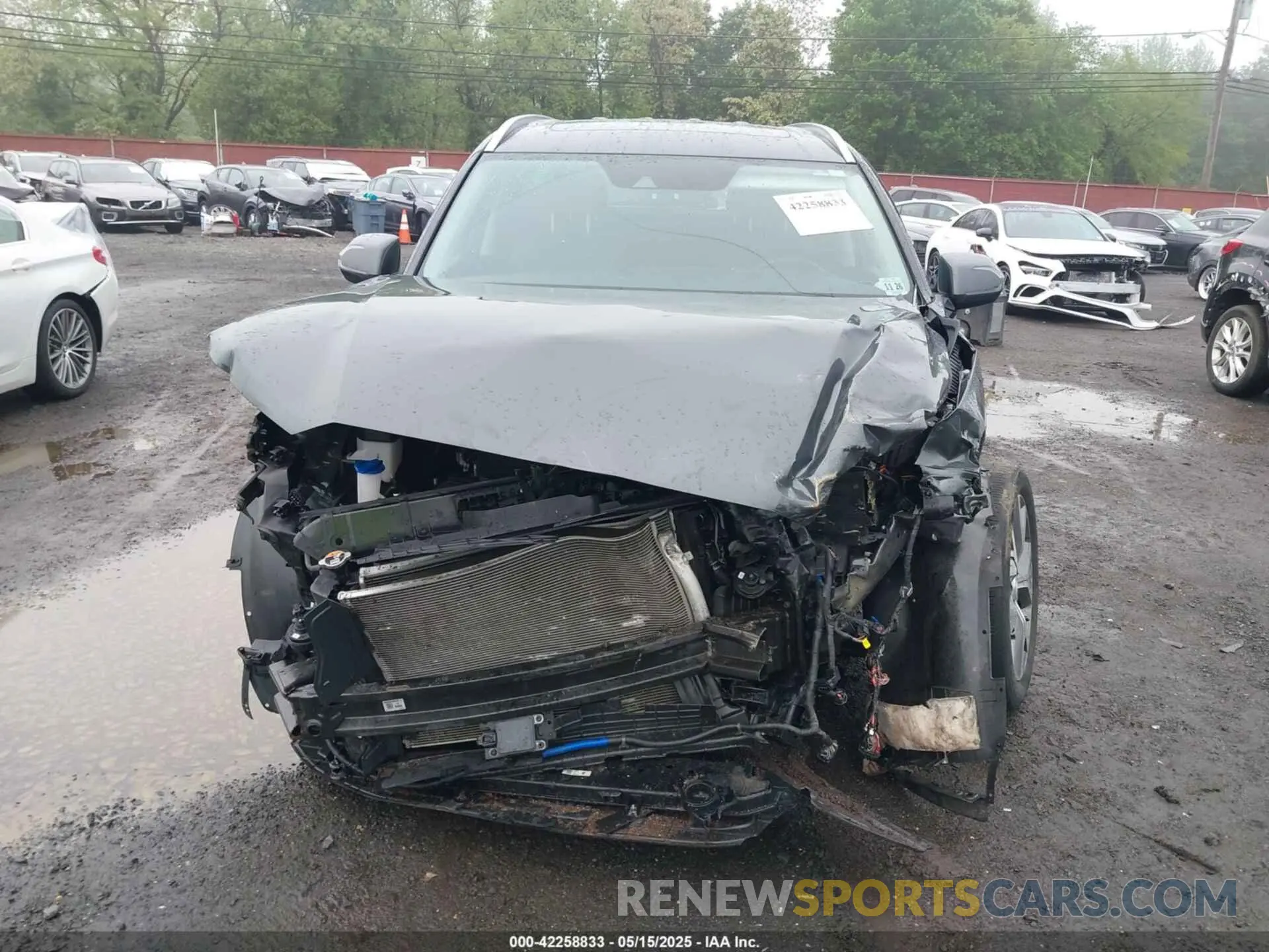 12 Photograph of a damaged car KM8R4DHE3NU377999 HYUNDAI PALISADE 2022