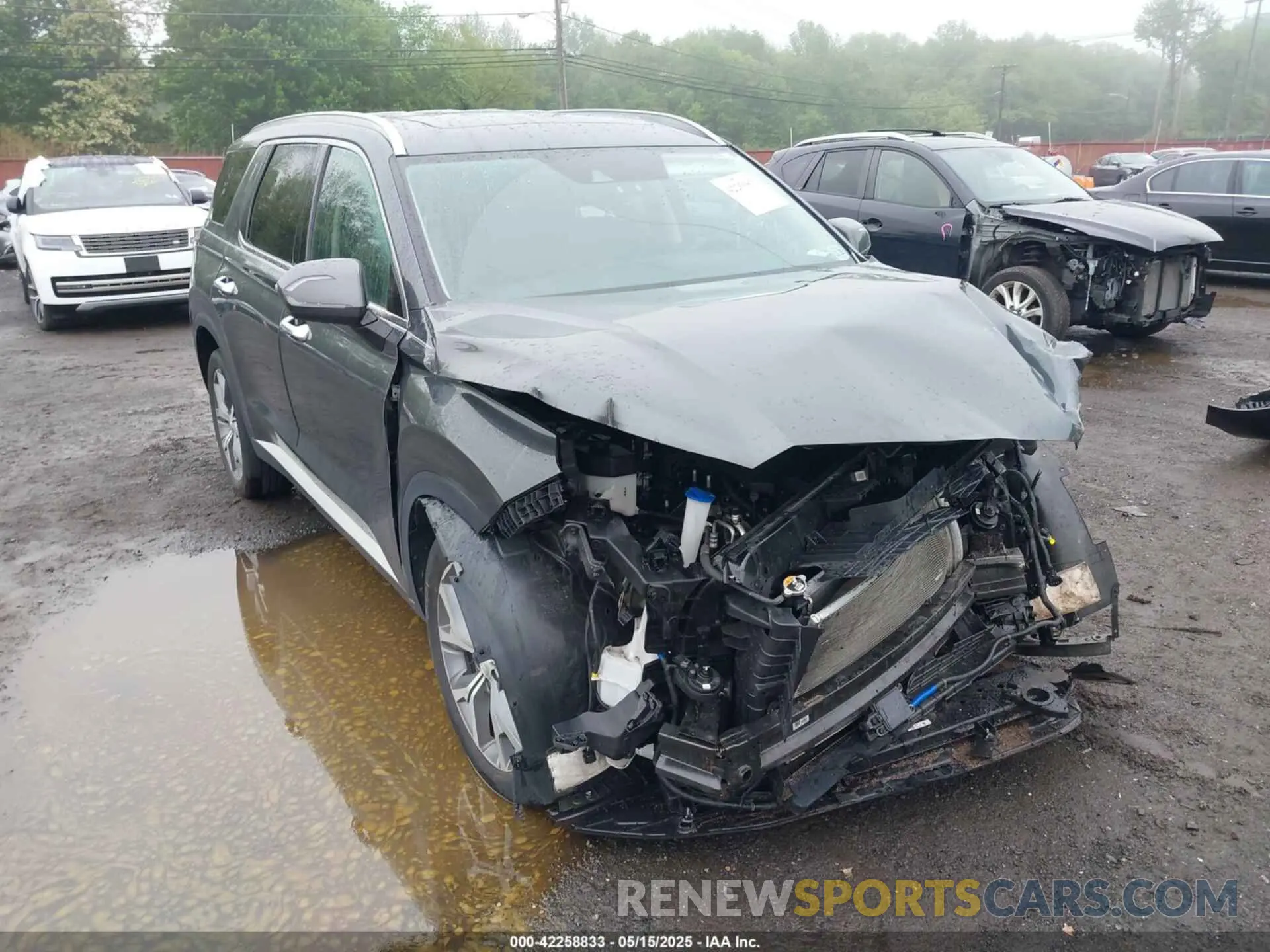 17 Photograph of a damaged car KM8R4DHE3NU377999 HYUNDAI PALISADE 2022