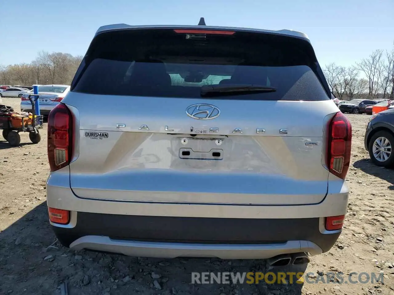 6 Photograph of a damaged car KM8R4DHE4NU423436 HYUNDAI PALISADE 2022