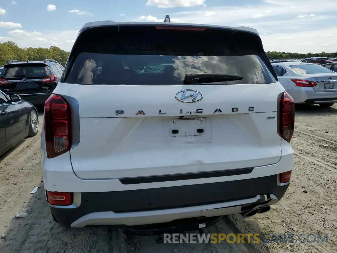 6 Photograph of a damaged car KM8R4DHE5NU399762 HYUNDAI PALISADE 2022