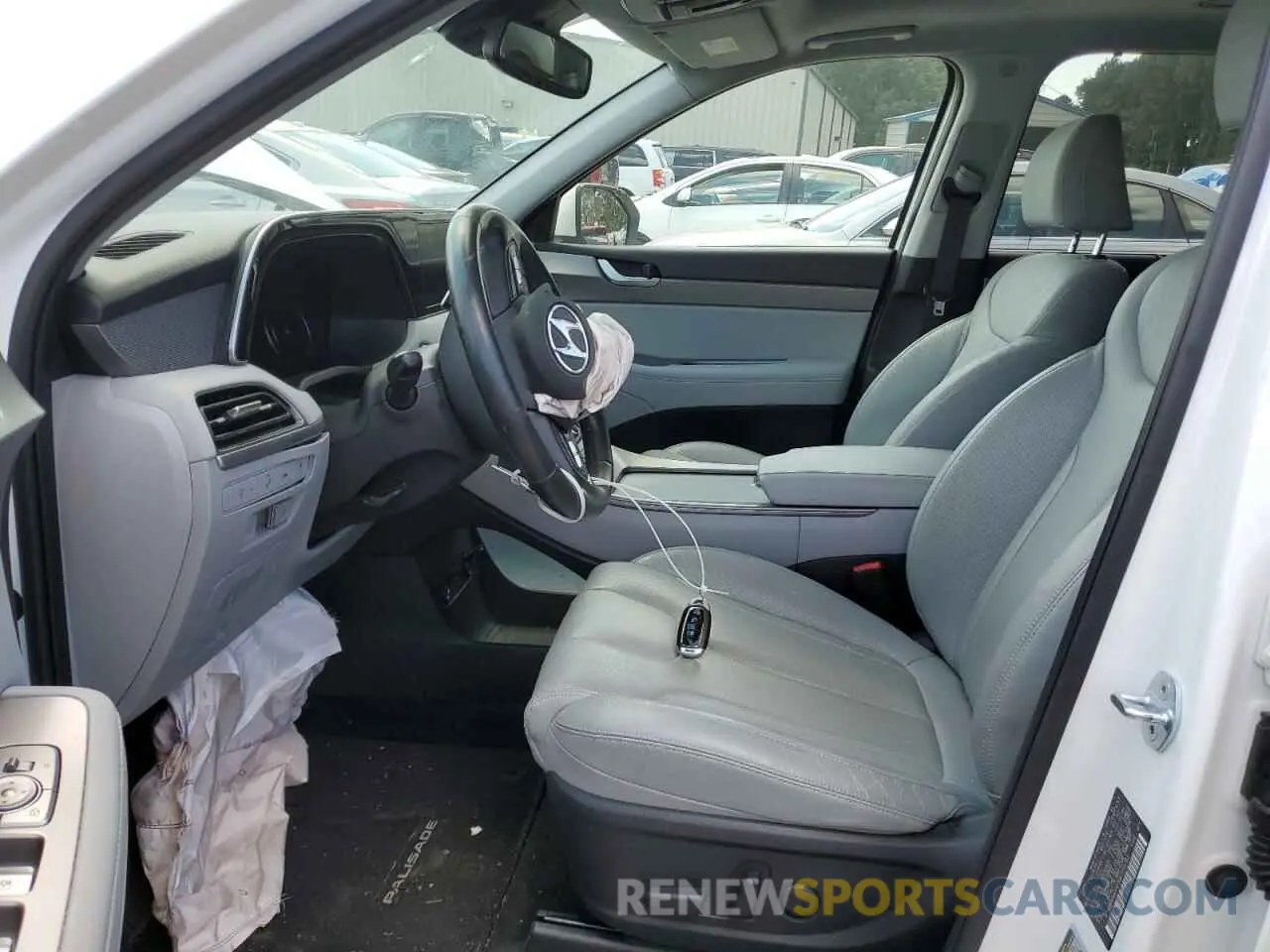 7 Photograph of a damaged car KM8R4DHE5NU399762 HYUNDAI PALISADE 2022