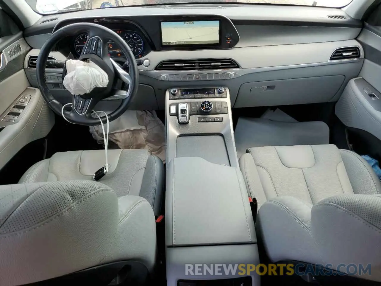 8 Photograph of a damaged car KM8R4DHE5NU399762 HYUNDAI PALISADE 2022