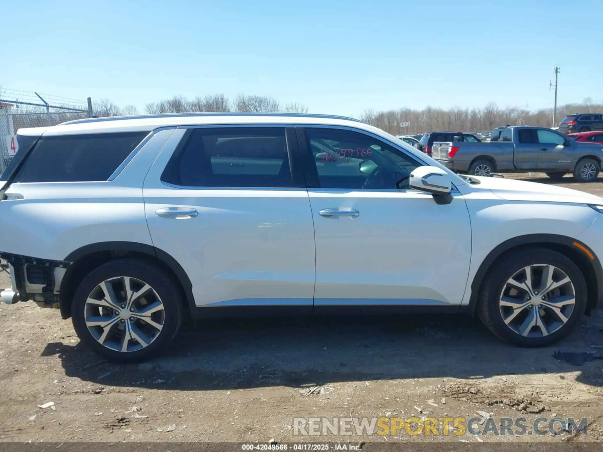 13 Photograph of a damaged car KM8R4DHE6NU426760 HYUNDAI PALISADE 2022