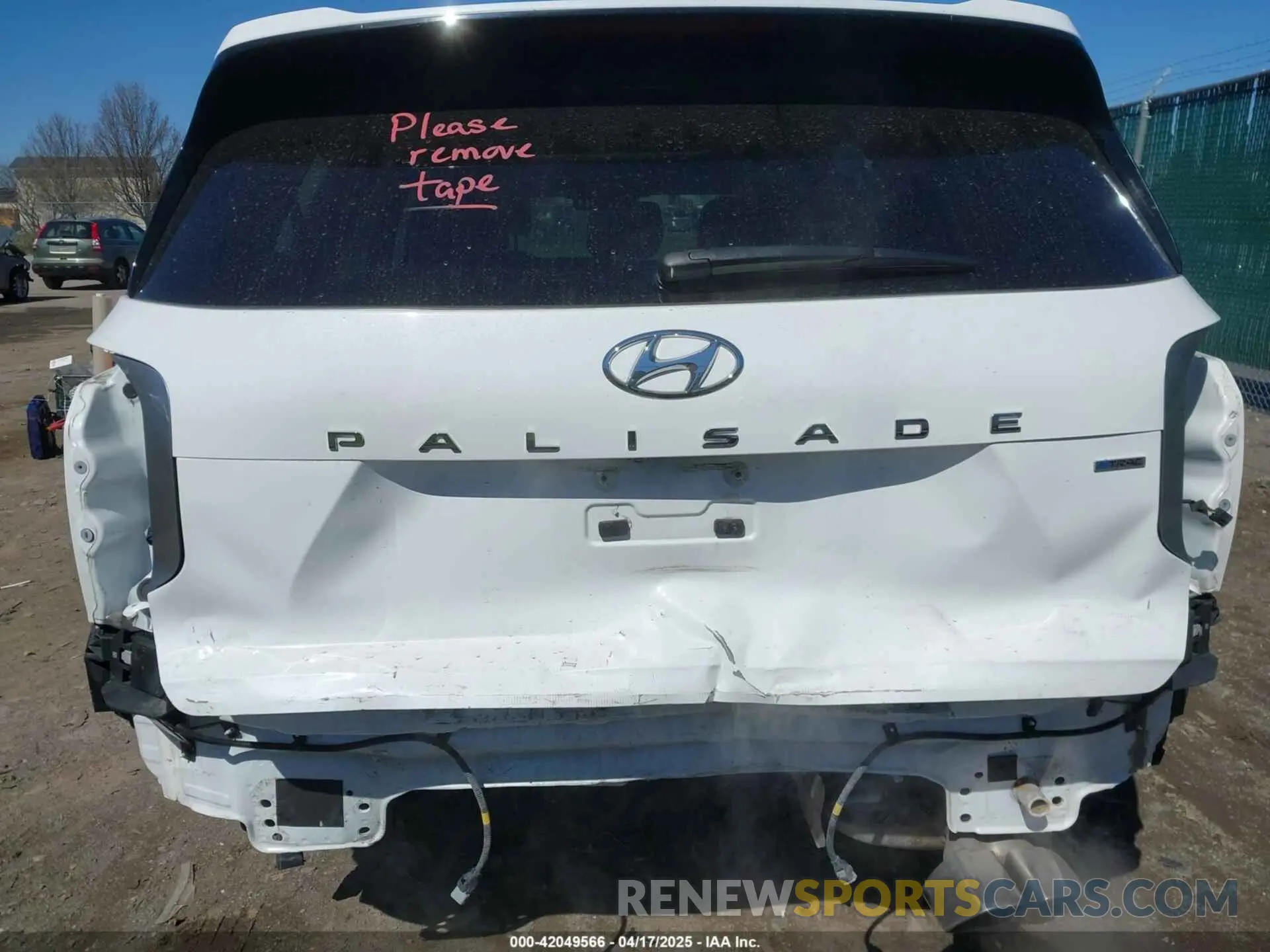 6 Photograph of a damaged car KM8R4DHE6NU426760 HYUNDAI PALISADE 2022