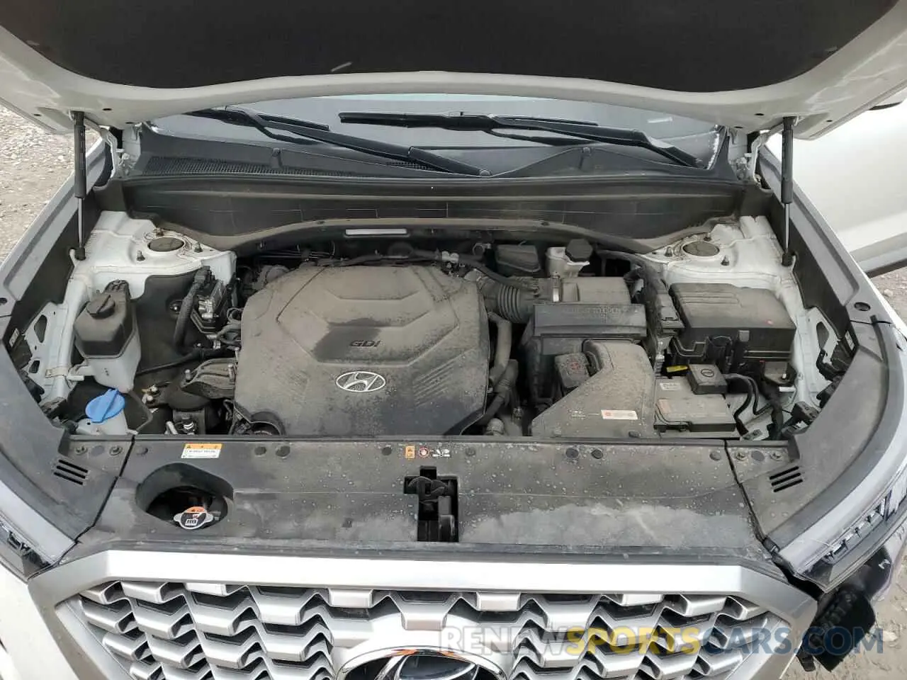 12 Photograph of a damaged car KM8R4DHE7NU342866 HYUNDAI PALISADE 2022