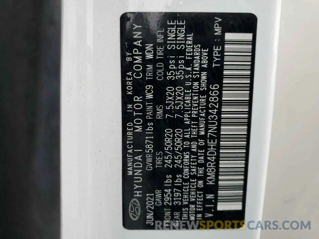 14 Photograph of a damaged car KM8R4DHE7NU342866 HYUNDAI PALISADE 2022