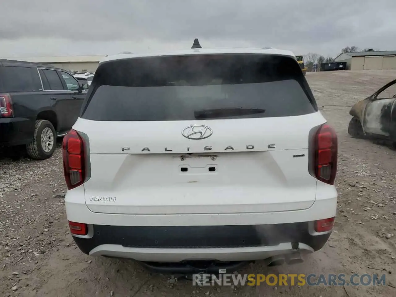 6 Photograph of a damaged car KM8R4DHE7NU342866 HYUNDAI PALISADE 2022