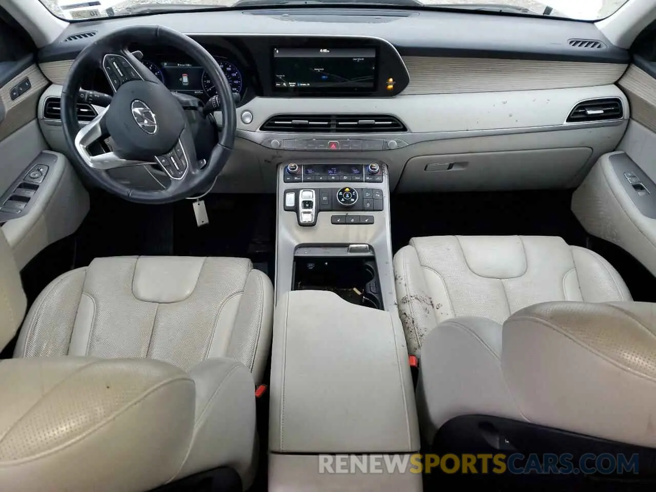 8 Photograph of a damaged car KM8R4DHE7NU342866 HYUNDAI PALISADE 2022