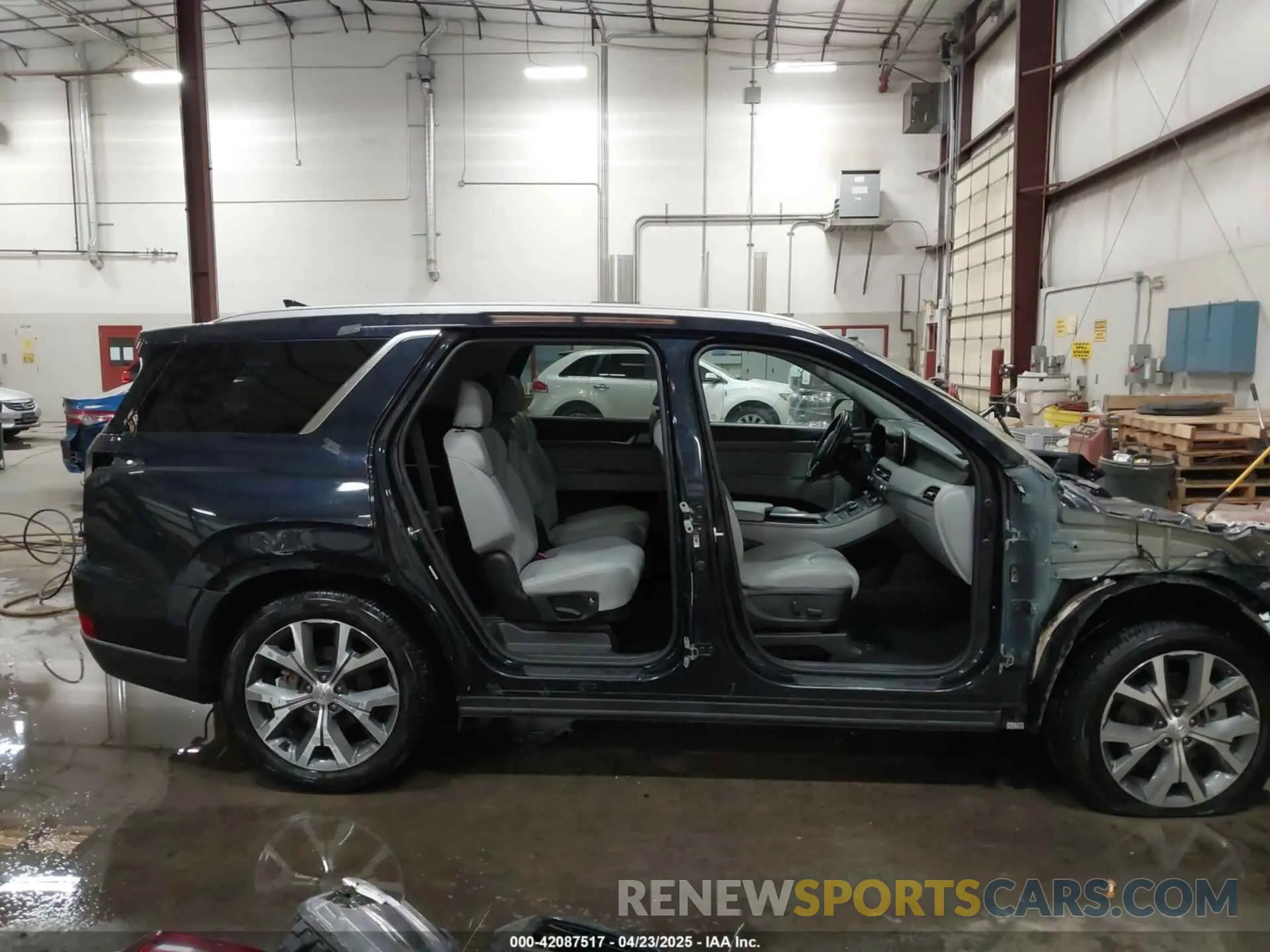 14 Photograph of a damaged car KM8R4DHE7NU374541 HYUNDAI PALISADE 2022