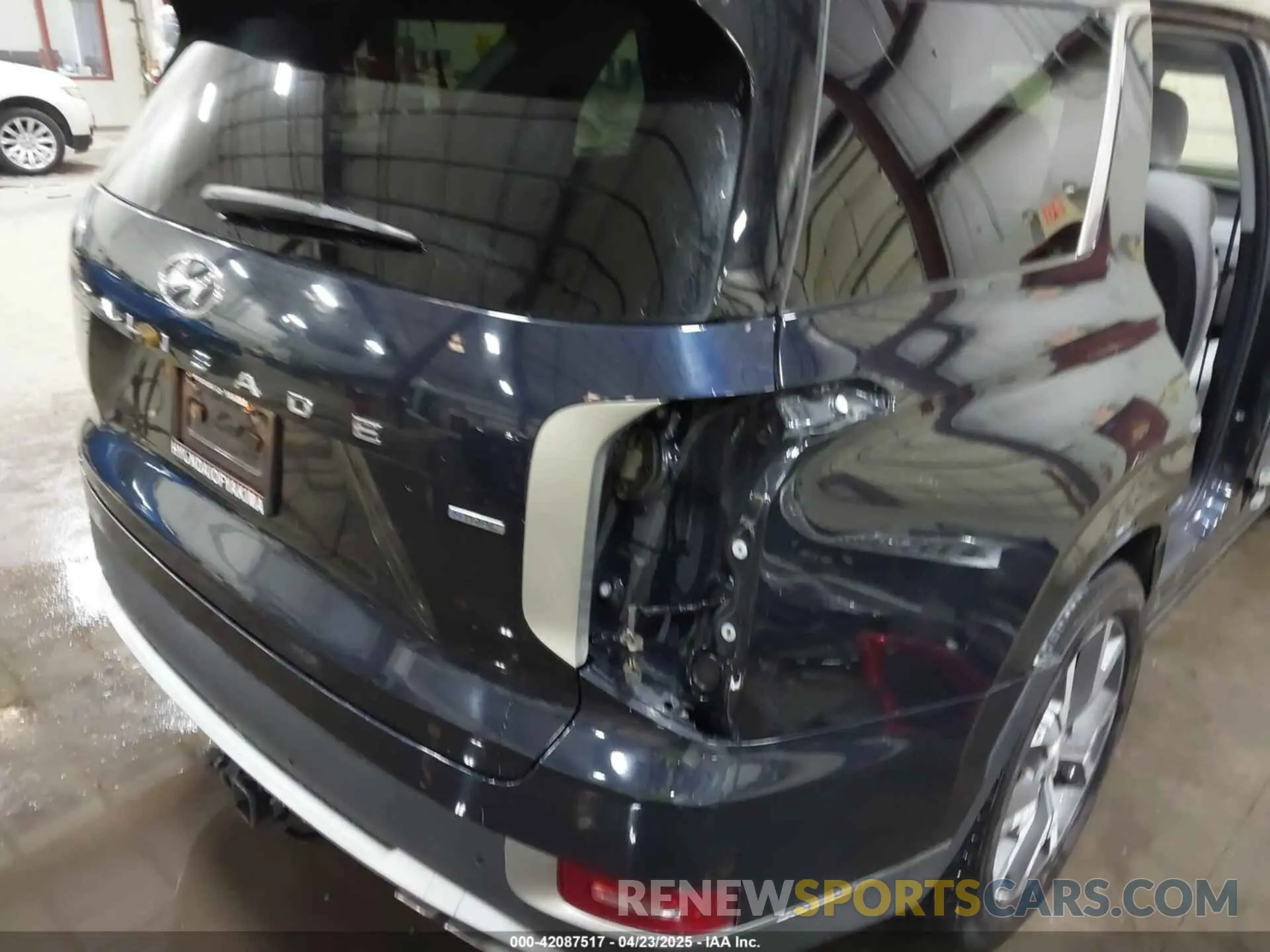 21 Photograph of a damaged car KM8R4DHE7NU374541 HYUNDAI PALISADE 2022