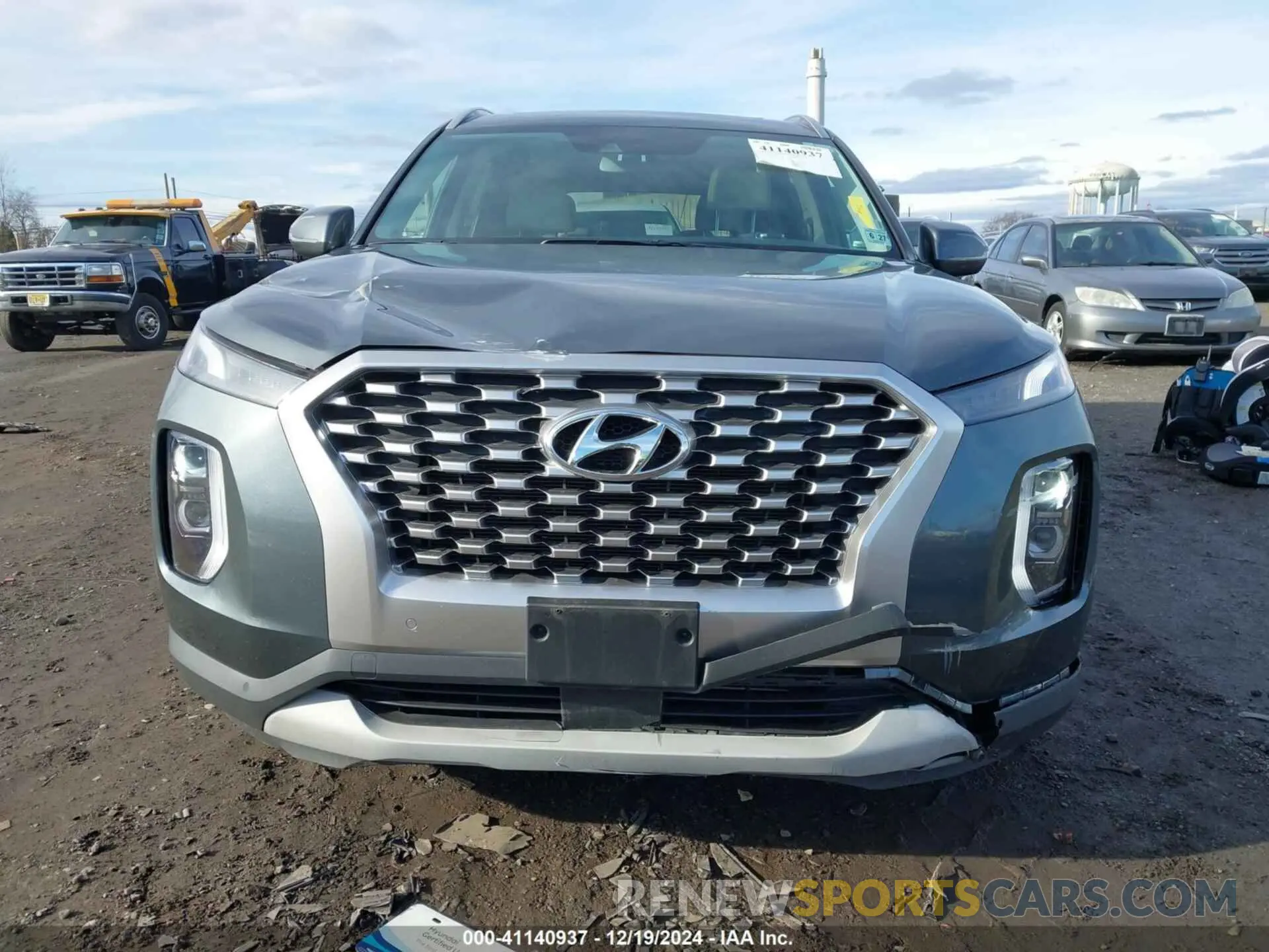 12 Photograph of a damaged car KM8R4DHE7NU481346 HYUNDAI PALISADE 2022