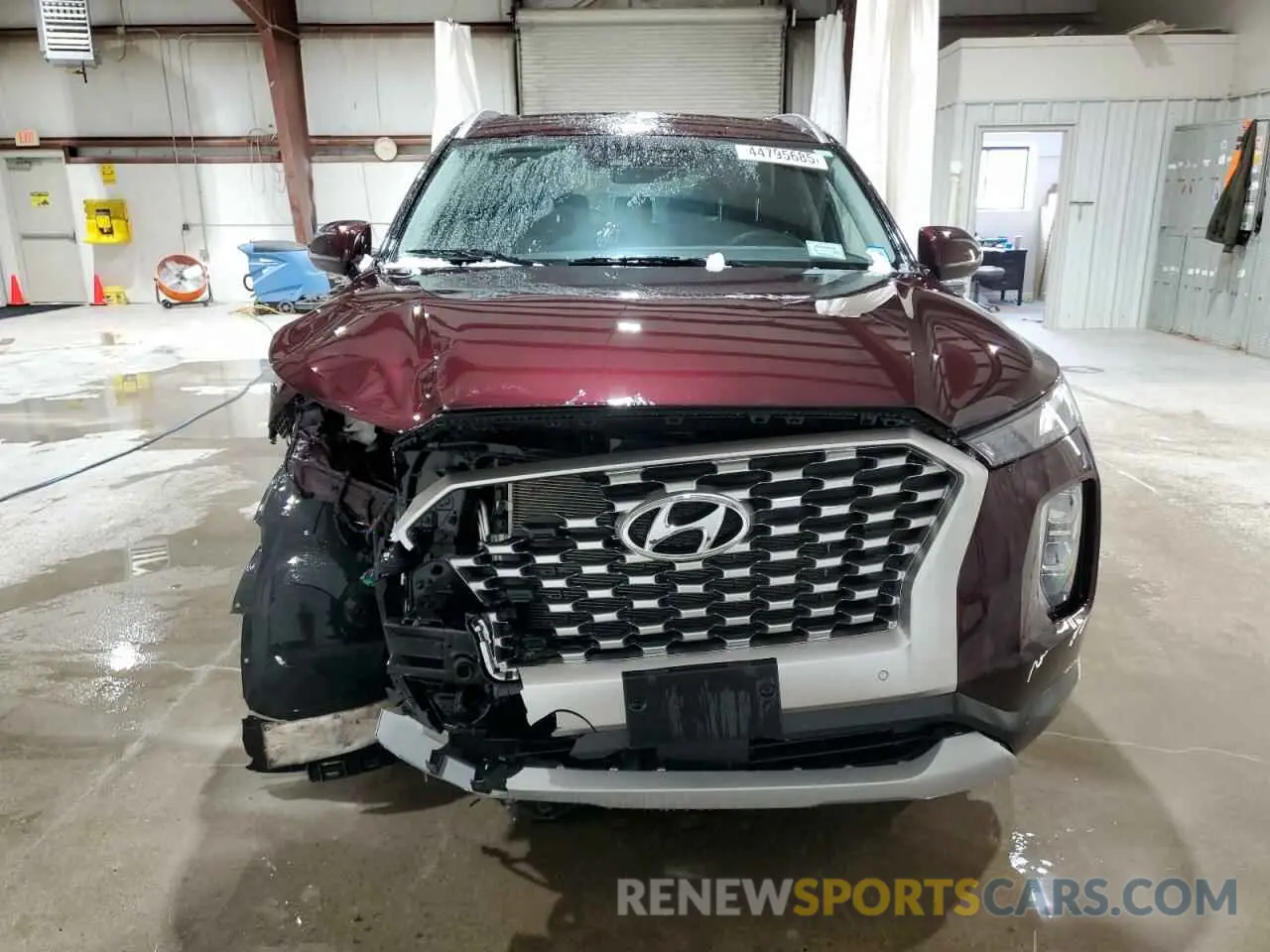 5 Photograph of a damaged car KM8R4DHE8NU436321 HYUNDAI PALISADE 2022