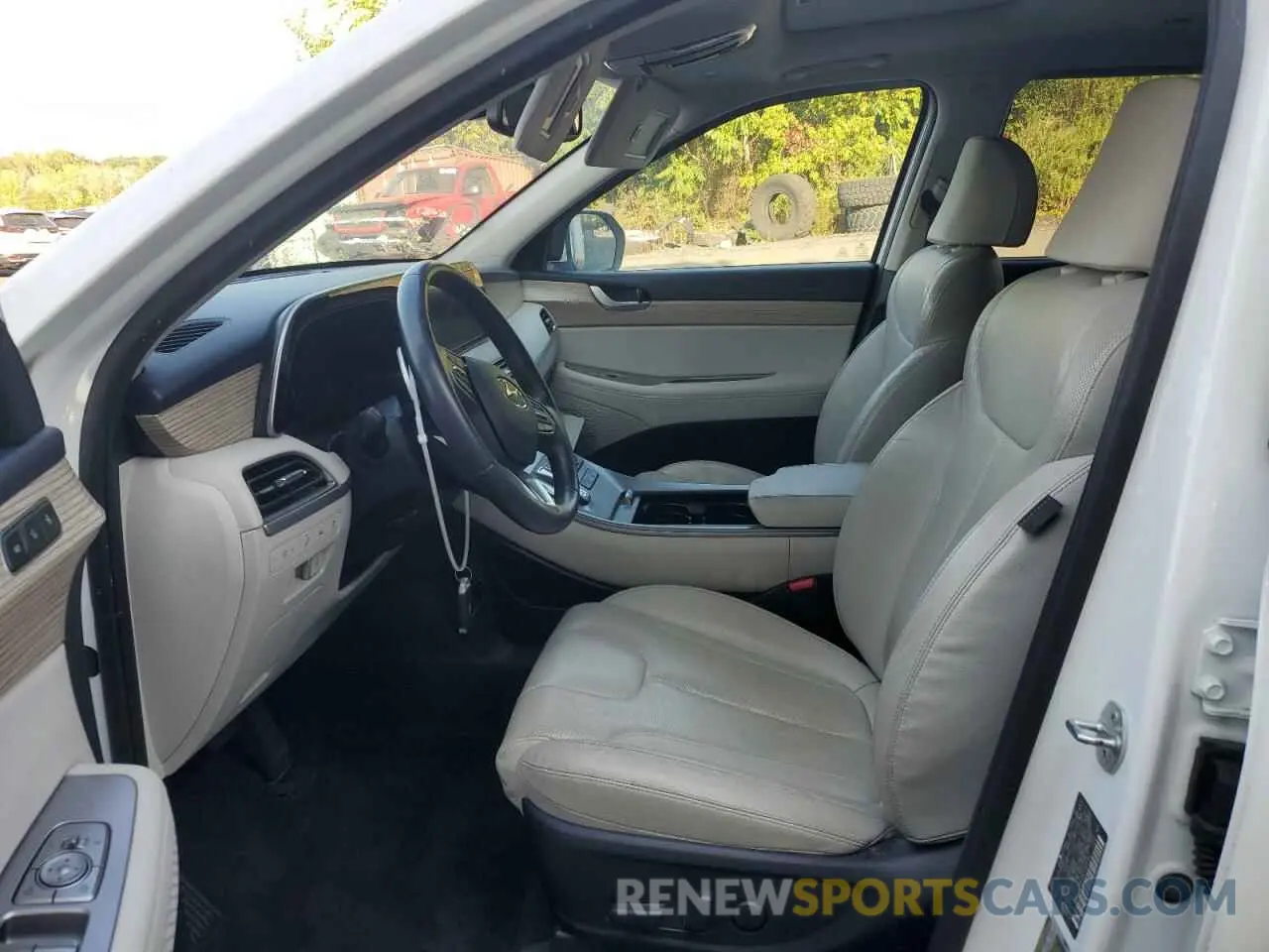 7 Photograph of a damaged car KM8R4DHE9NU344960 HYUNDAI PALISADE 2022