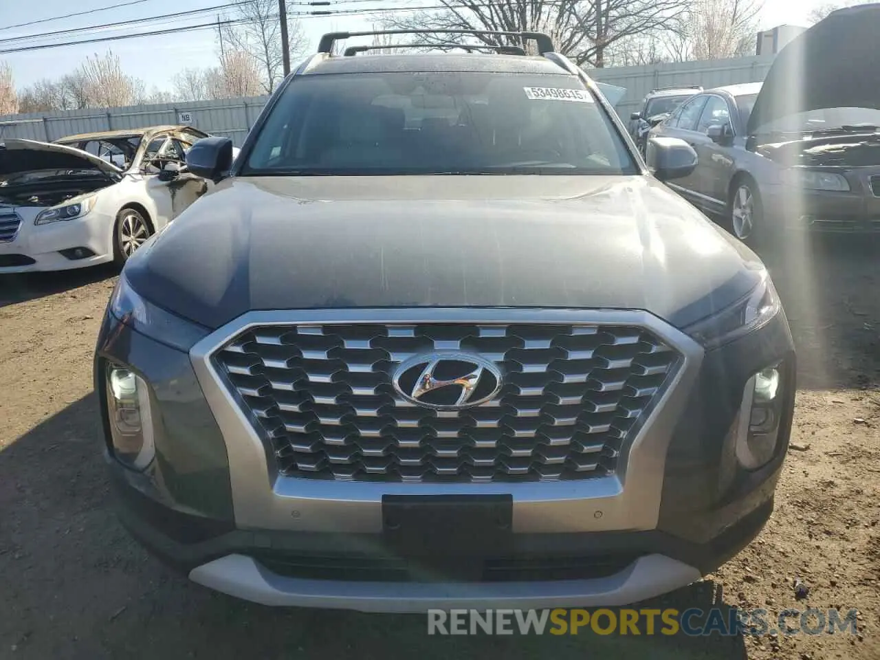 5 Photograph of a damaged car KM8R4DHE9NU384200 HYUNDAI PALISADE 2022