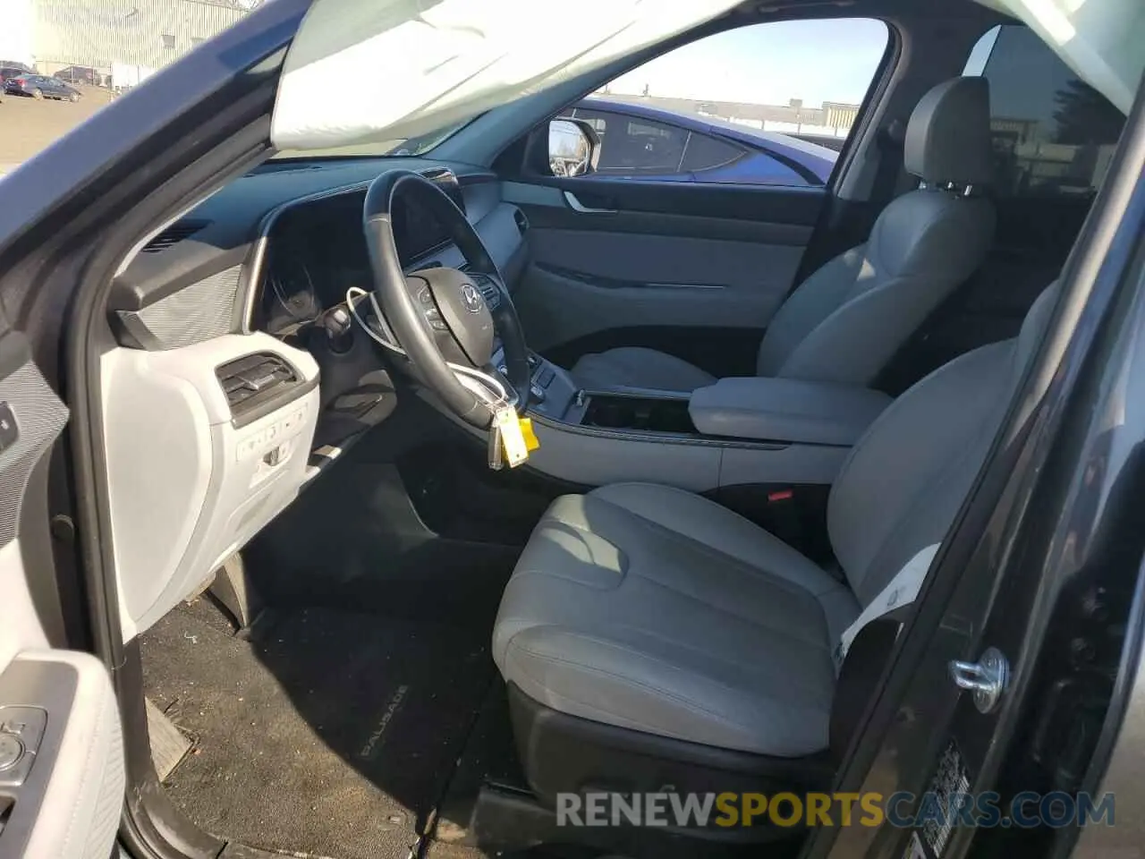 7 Photograph of a damaged car KM8R4DHE9NU384200 HYUNDAI PALISADE 2022