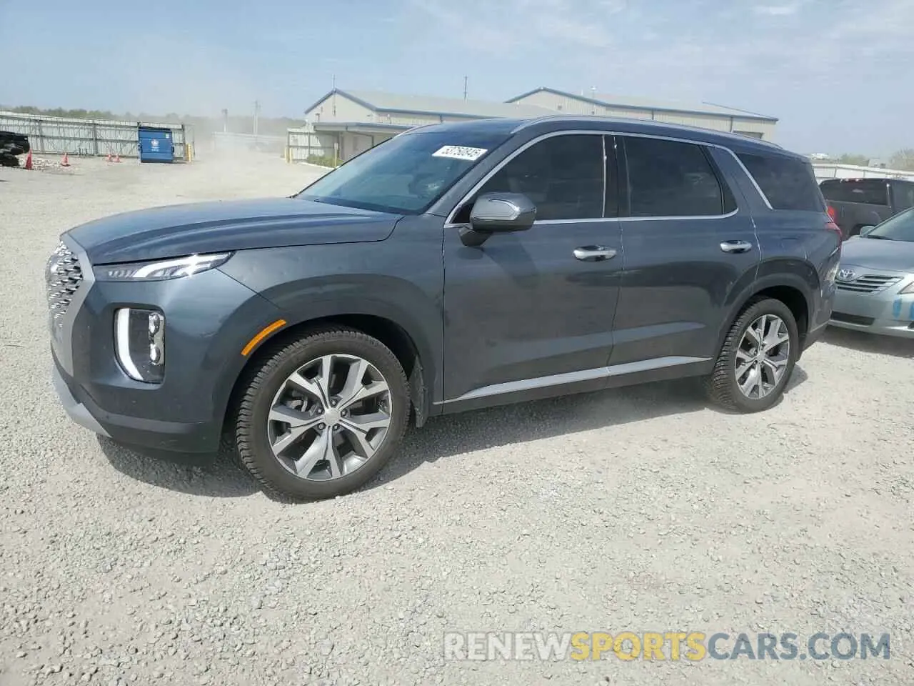 1 Photograph of a damaged car KM8R4DHE9NU460515 HYUNDAI PALISADE 2022