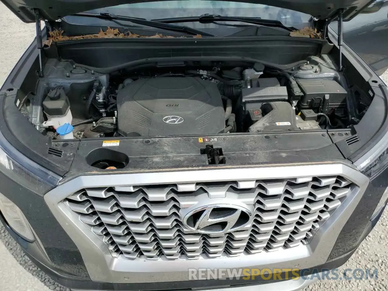12 Photograph of a damaged car KM8R4DHE9NU460515 HYUNDAI PALISADE 2022