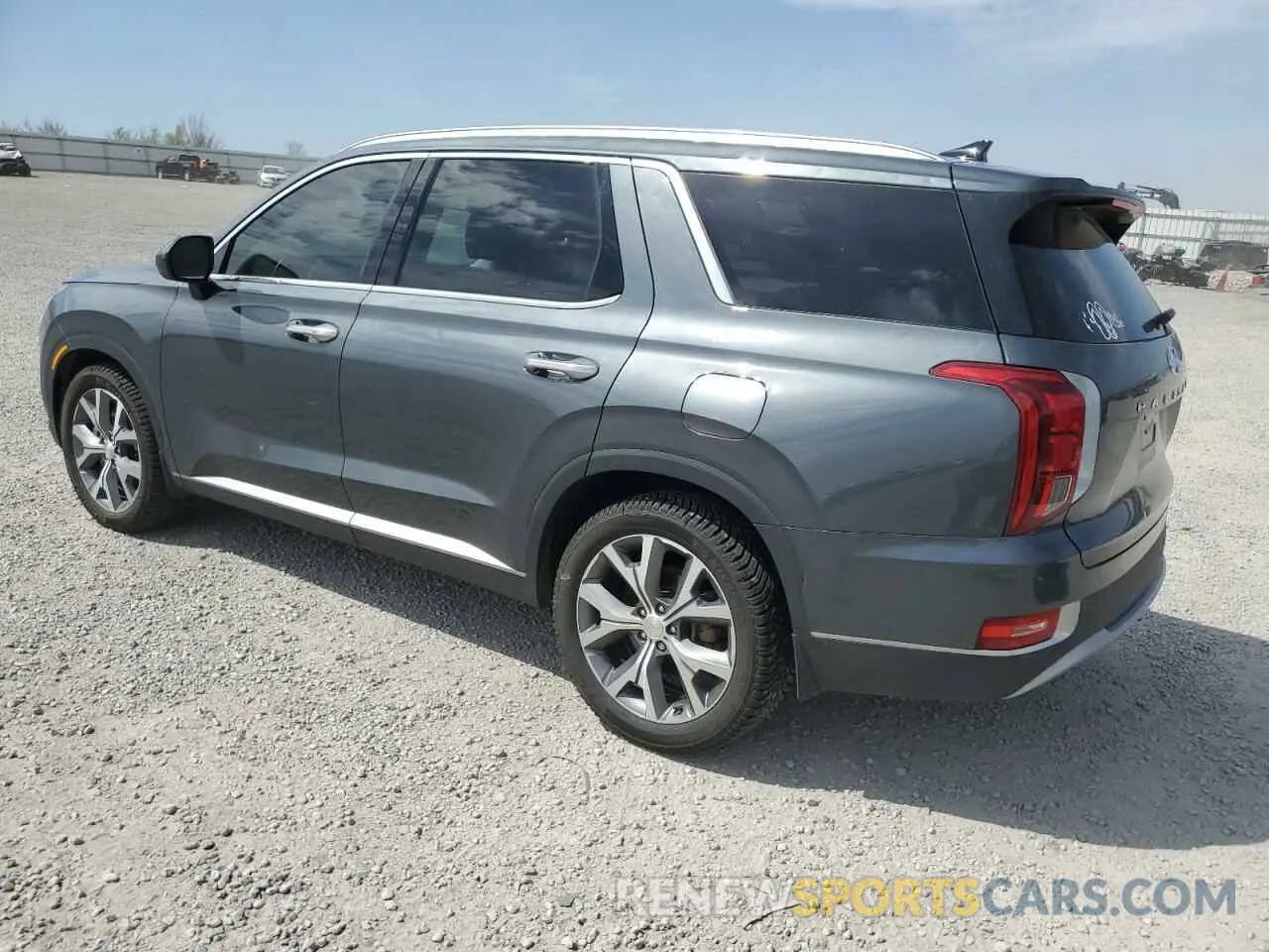 2 Photograph of a damaged car KM8R4DHE9NU460515 HYUNDAI PALISADE 2022