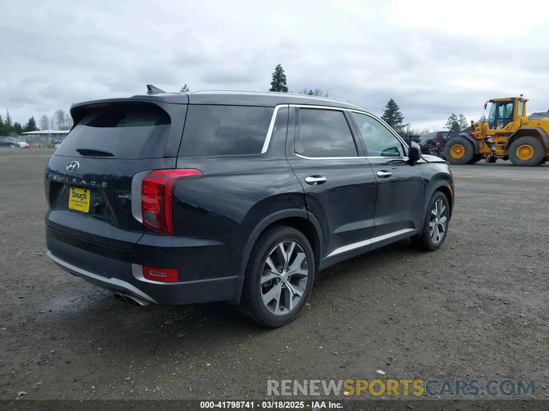 4 Photograph of a damaged car KM8R4DHE9NU478156 HYUNDAI PALISADE 2022