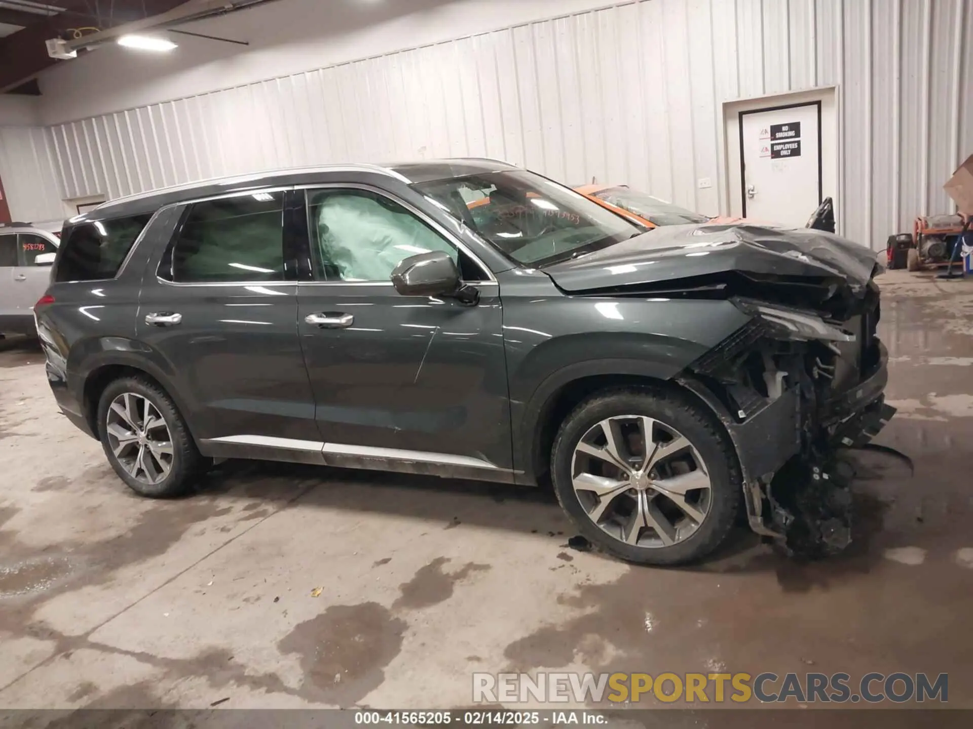 13 Photograph of a damaged car KM8R4DHEXNU395710 HYUNDAI PALISADE 2022