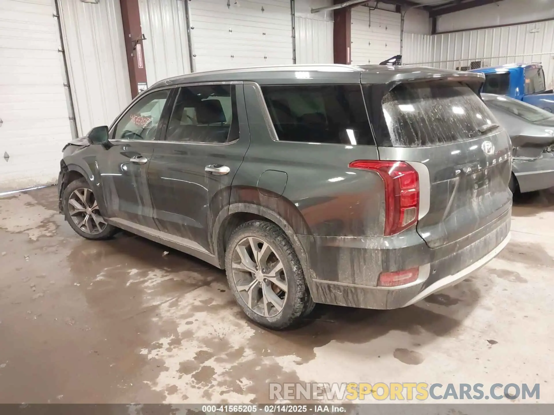 3 Photograph of a damaged car KM8R4DHEXNU395710 HYUNDAI PALISADE 2022