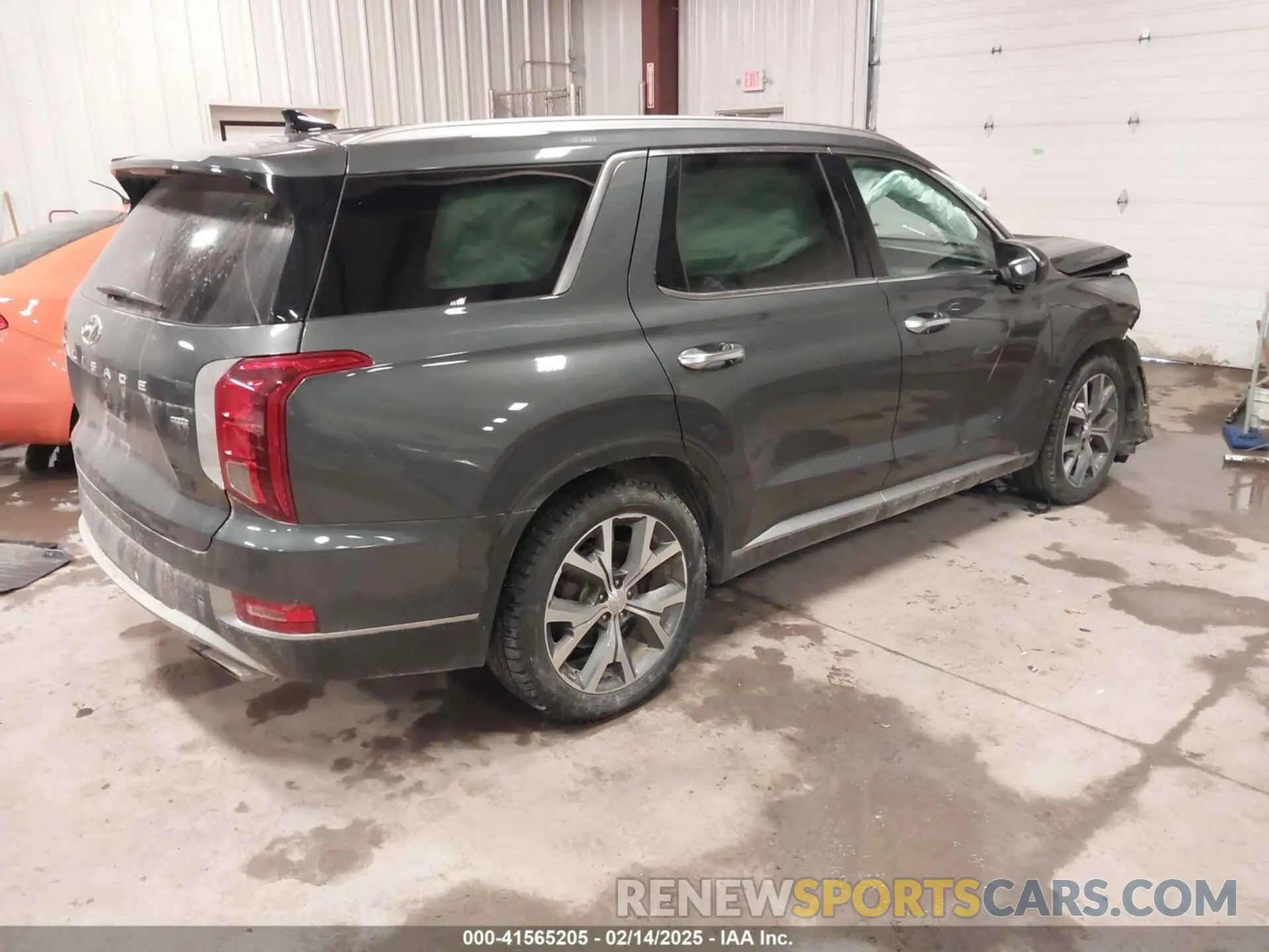 4 Photograph of a damaged car KM8R4DHEXNU395710 HYUNDAI PALISADE 2022