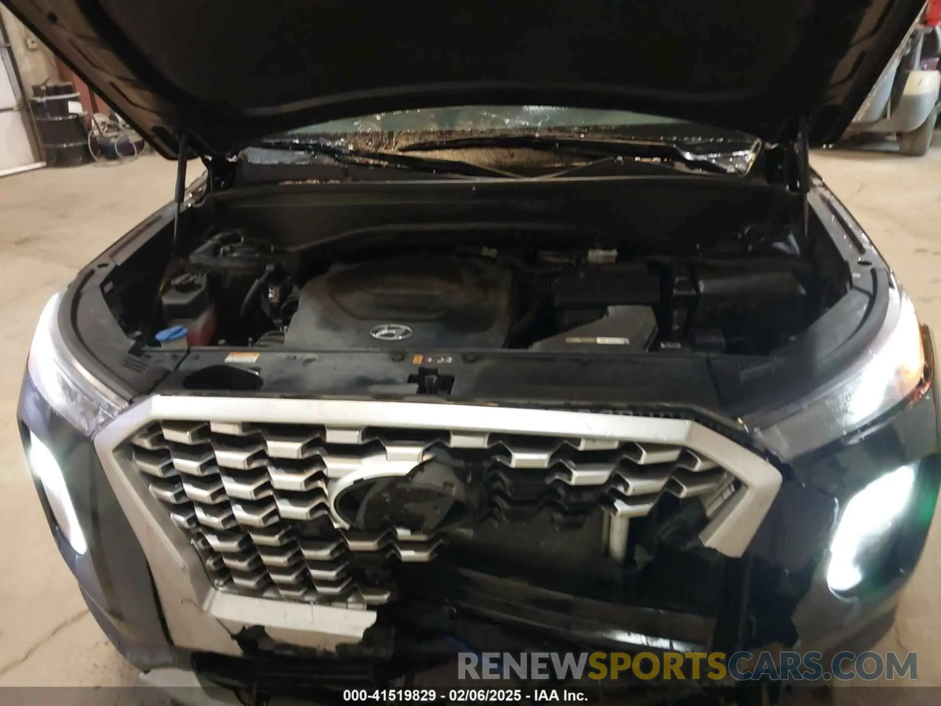 10 Photograph of a damaged car KM8R4DHEXNU478098 HYUNDAI PALISADE 2022