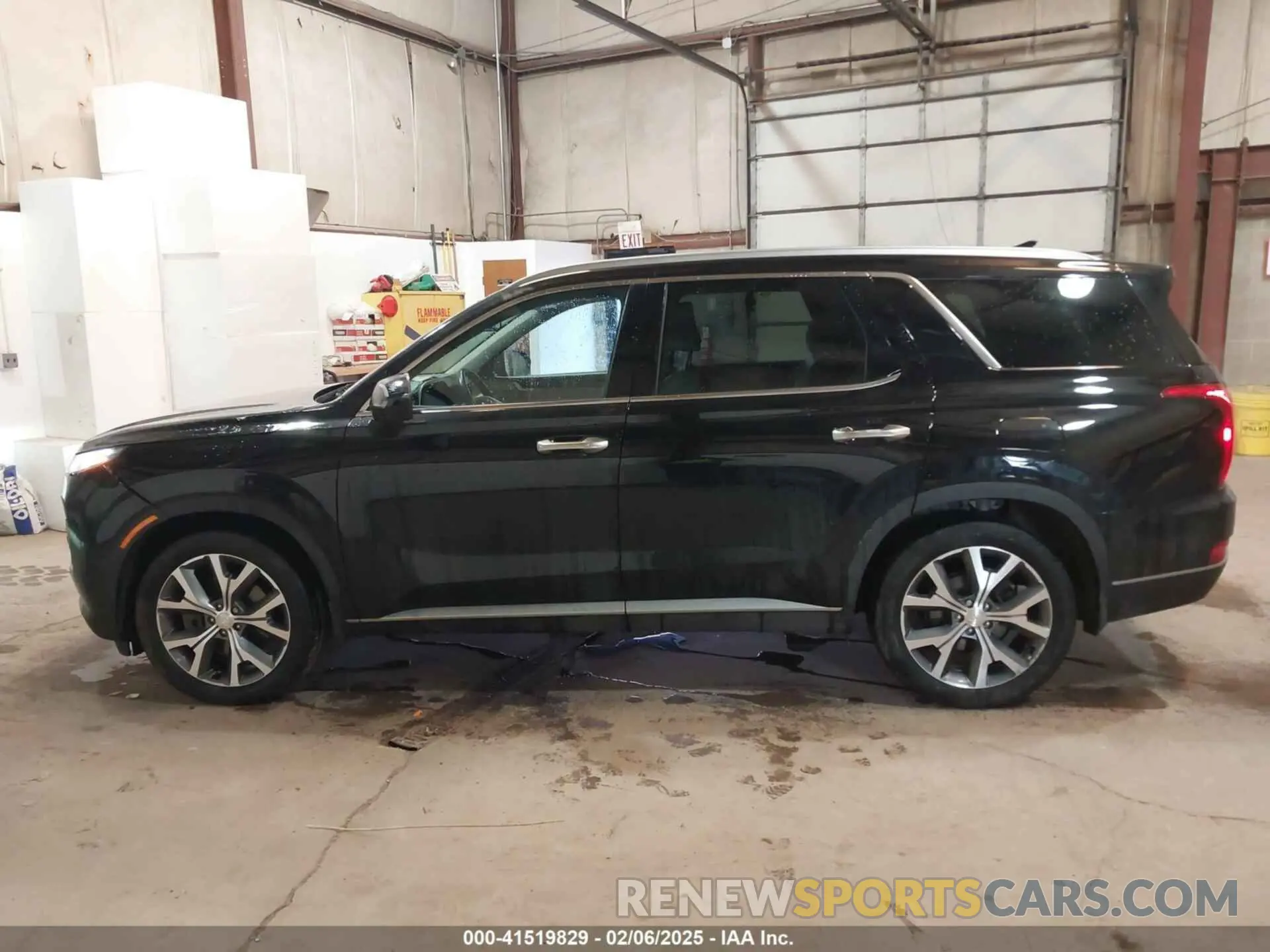 14 Photograph of a damaged car KM8R4DHEXNU478098 HYUNDAI PALISADE 2022