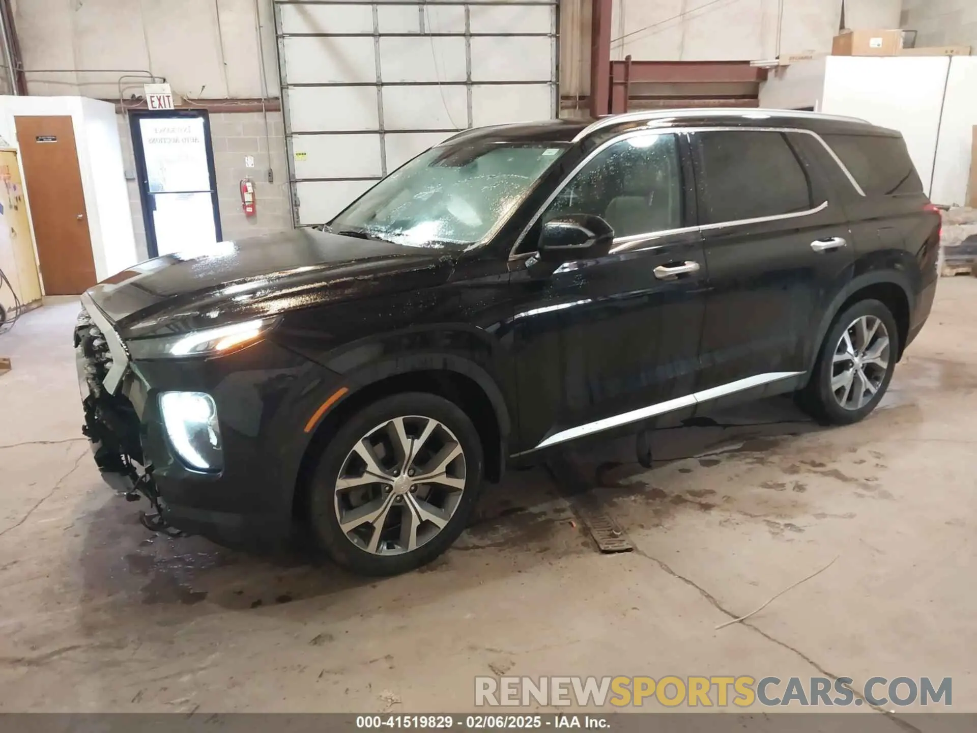 2 Photograph of a damaged car KM8R4DHEXNU478098 HYUNDAI PALISADE 2022