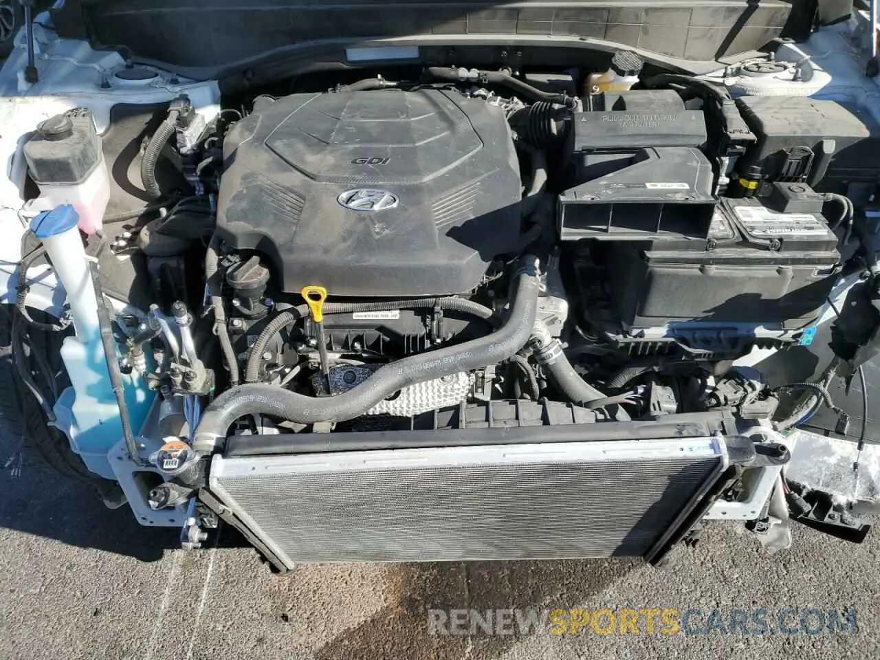 12 Photograph of a damaged car KM8R54HE0NU342804 HYUNDAI PALISADE 2022