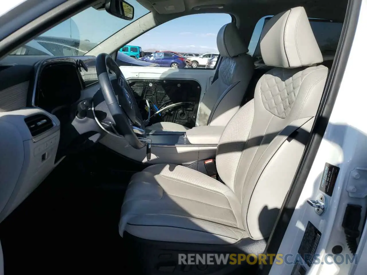 7 Photograph of a damaged car KM8R54HE0NU342804 HYUNDAI PALISADE 2022