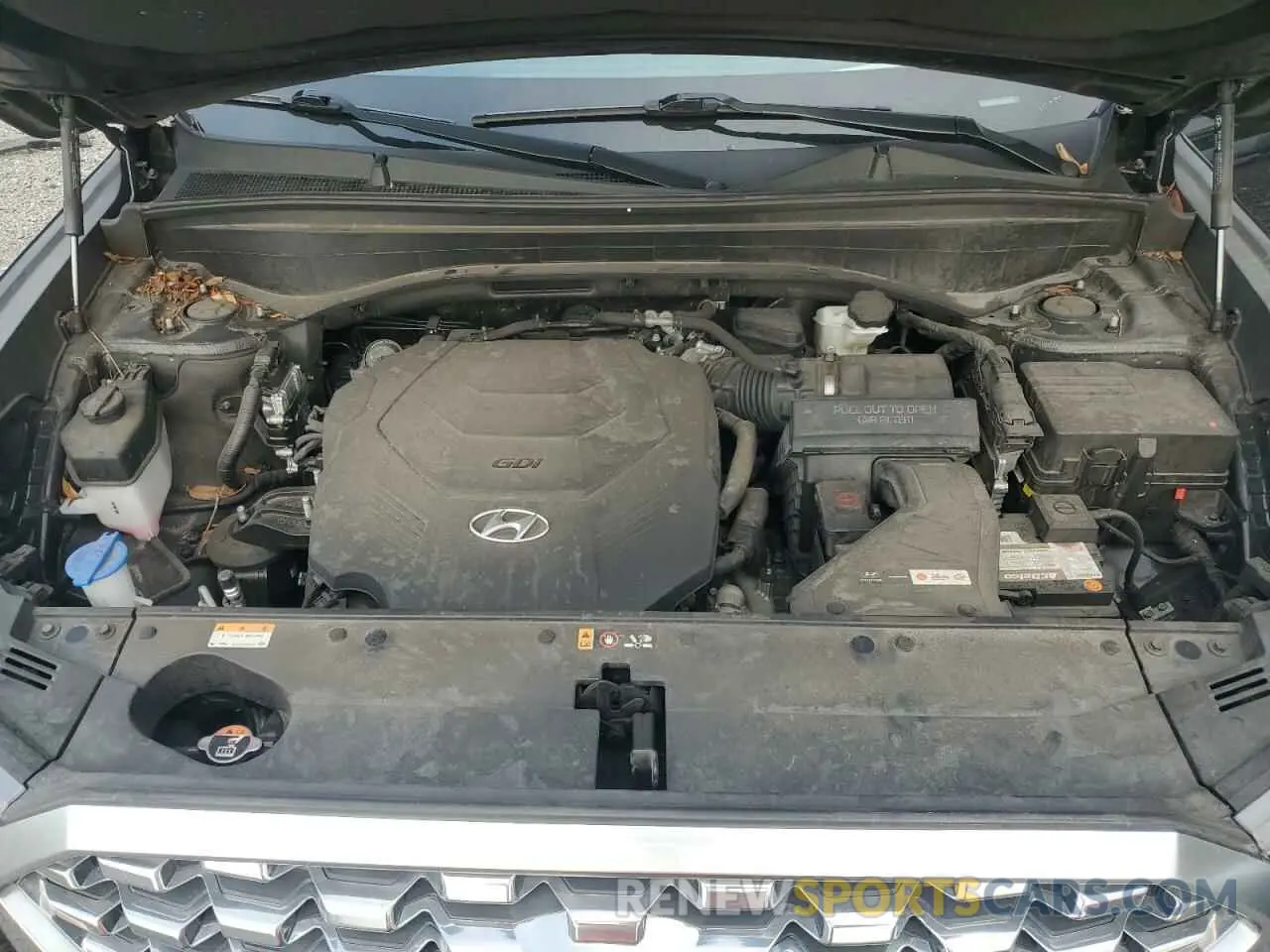 12 Photograph of a damaged car KM8R54HE7NU336644 HYUNDAI PALISADE 2022
