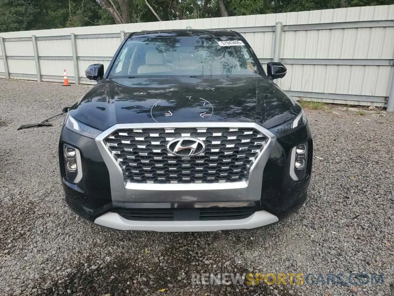 5 Photograph of a damaged car KM8R54HE7NU336644 HYUNDAI PALISADE 2022
