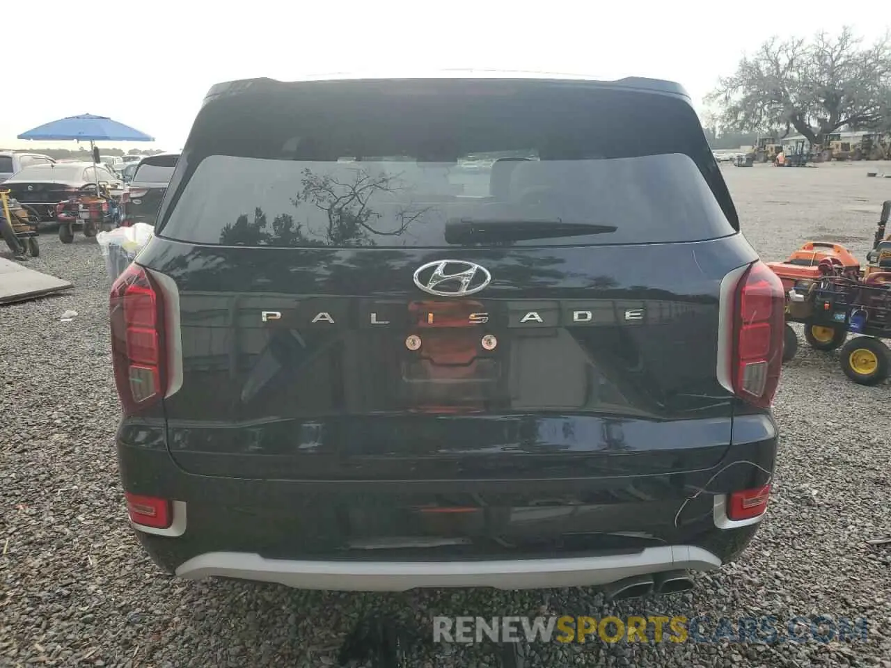 6 Photograph of a damaged car KM8R54HE7NU336644 HYUNDAI PALISADE 2022