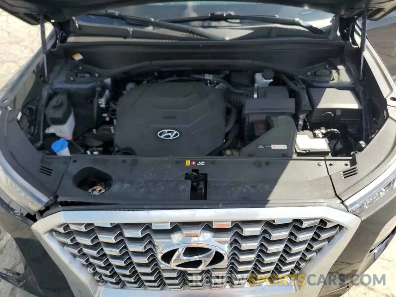 12 Photograph of a damaged car KM8R54HE7NU469713 HYUNDAI PALISADE 2022