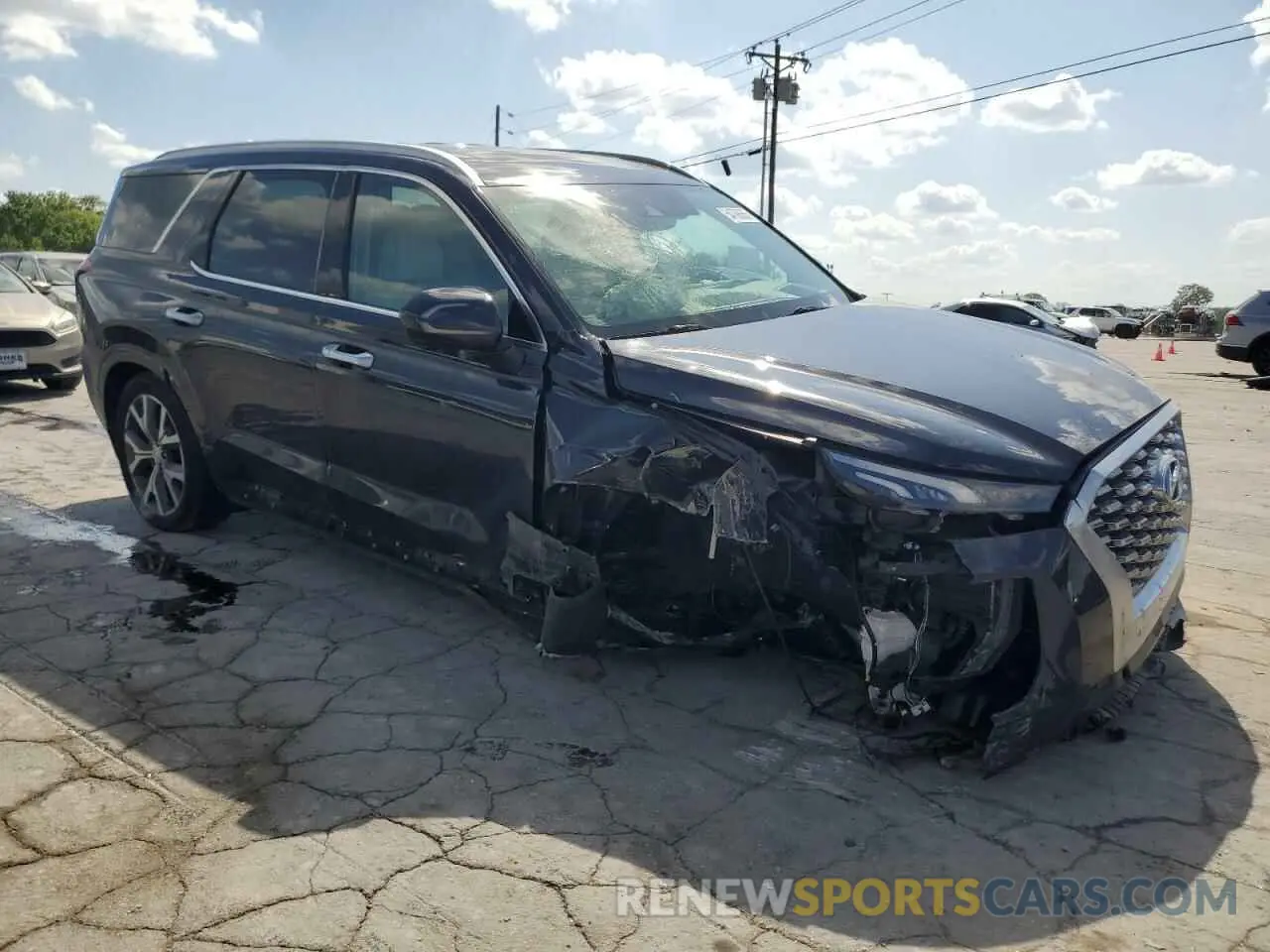 4 Photograph of a damaged car KM8R54HE7NU469713 HYUNDAI PALISADE 2022